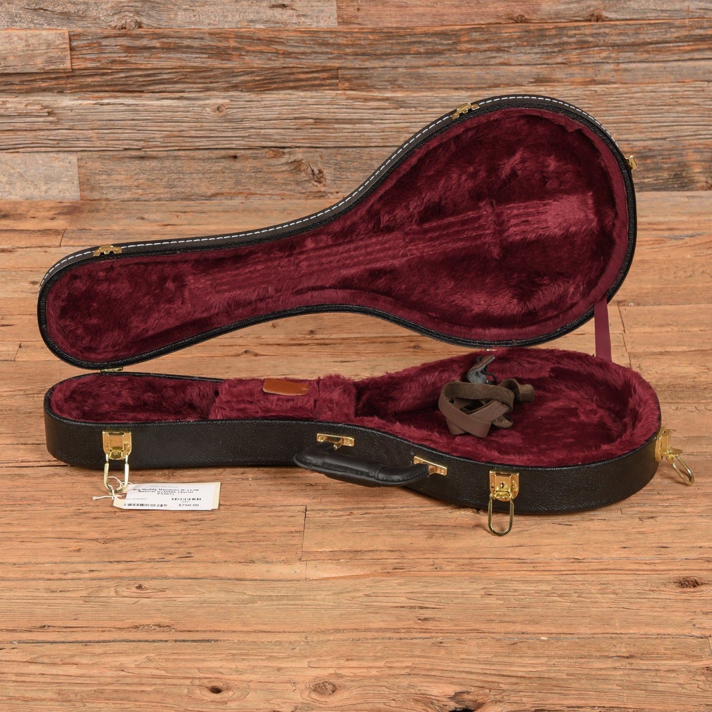 Big Muddy Mandolin M-11JW Natural Folk Instruments / Mandolins