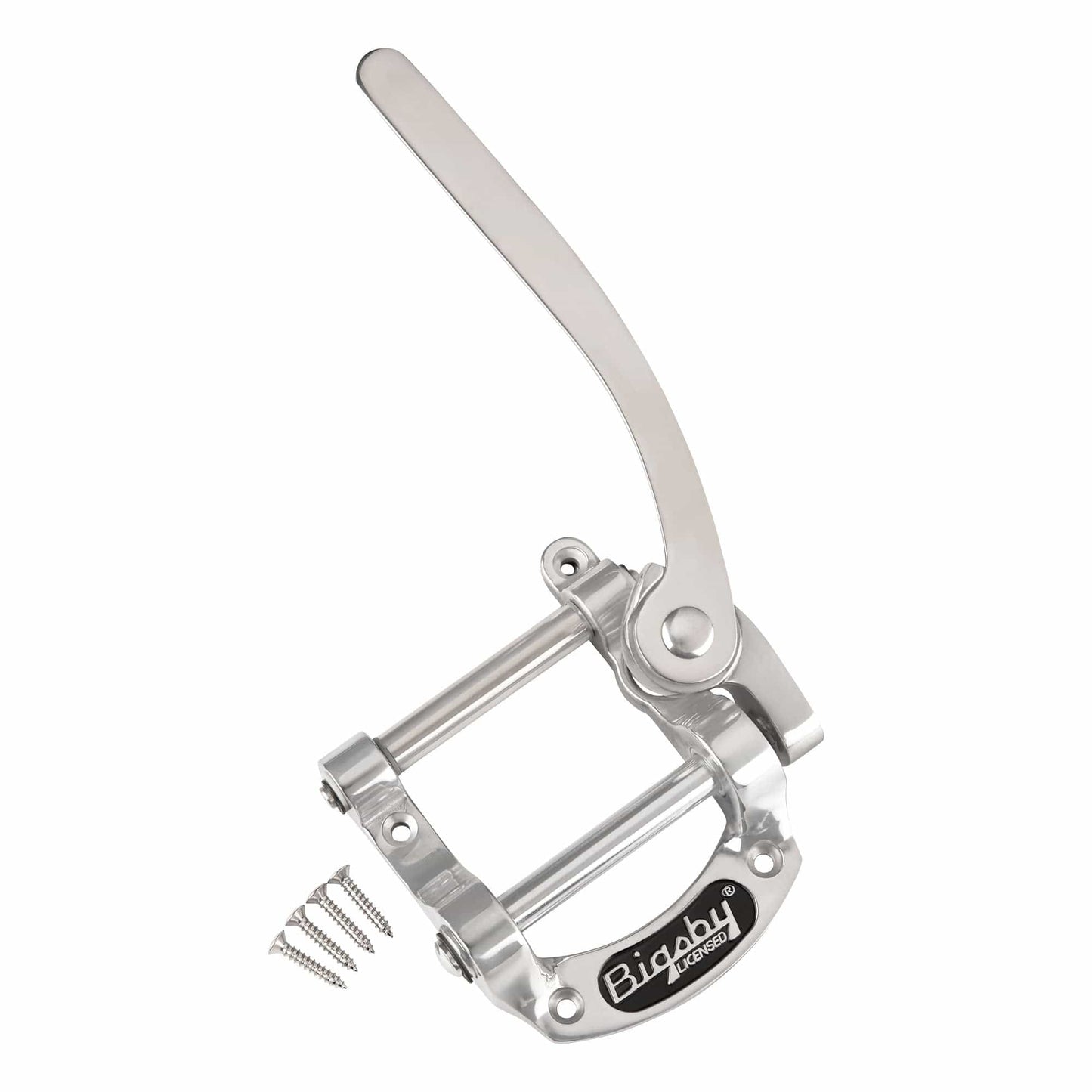 Bigsby Licensed B50 Tailpiece Polished Aluminum Parts / Amp Parts