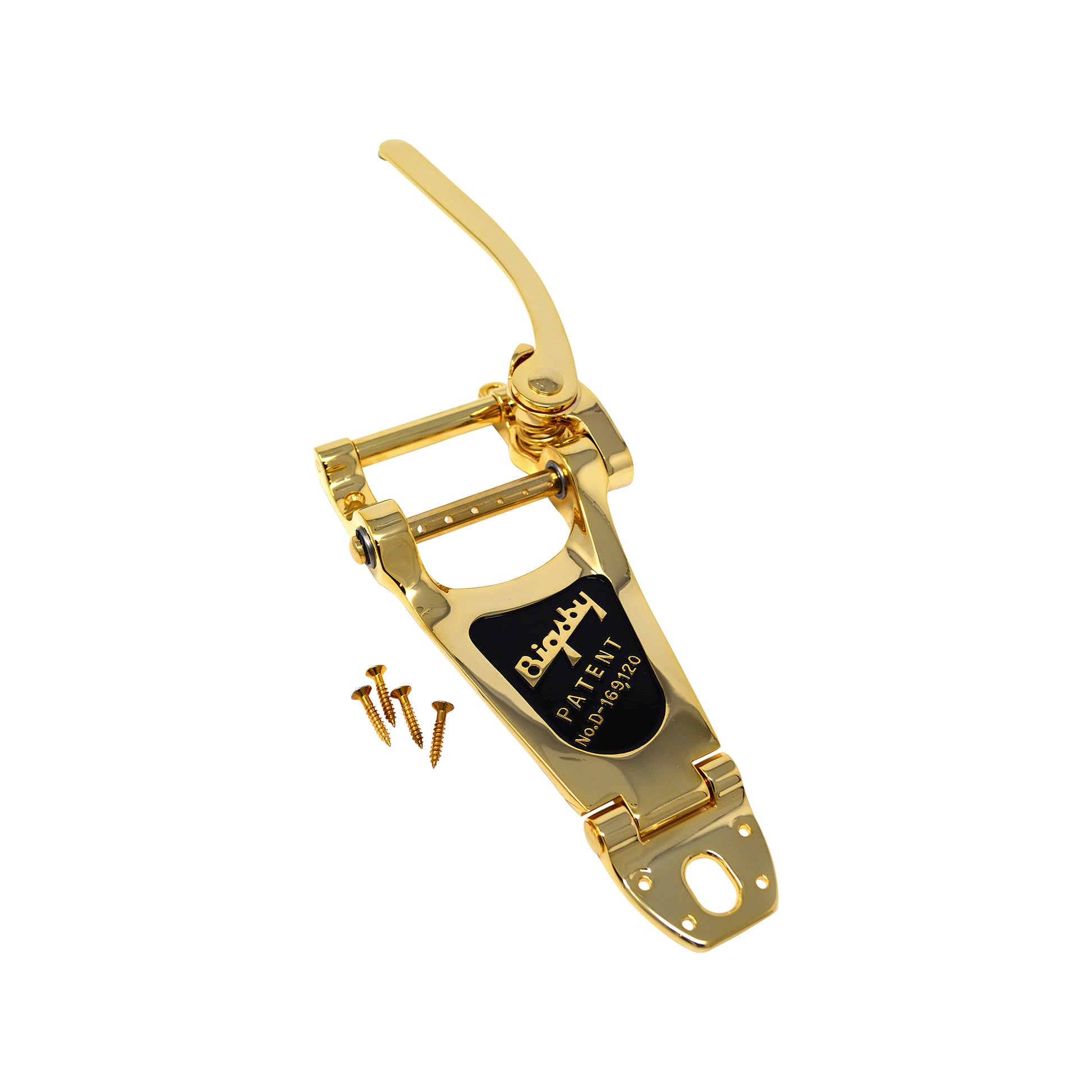Bigsby Tailpiece B7G Gold String-Through Parts / Guitar Parts / Bridges