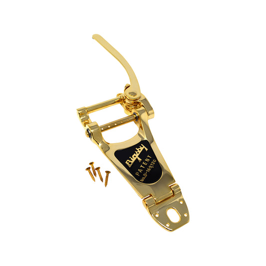 Bigsby Tailpiece B7G Gold String-Through Parts / Guitar Parts / Bridges