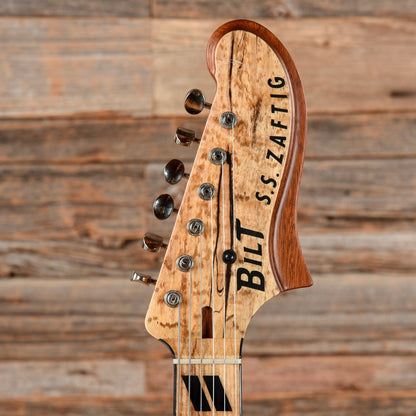 BilT S.S. Zaftig Custom Natural Electric Guitars / Semi-Hollow