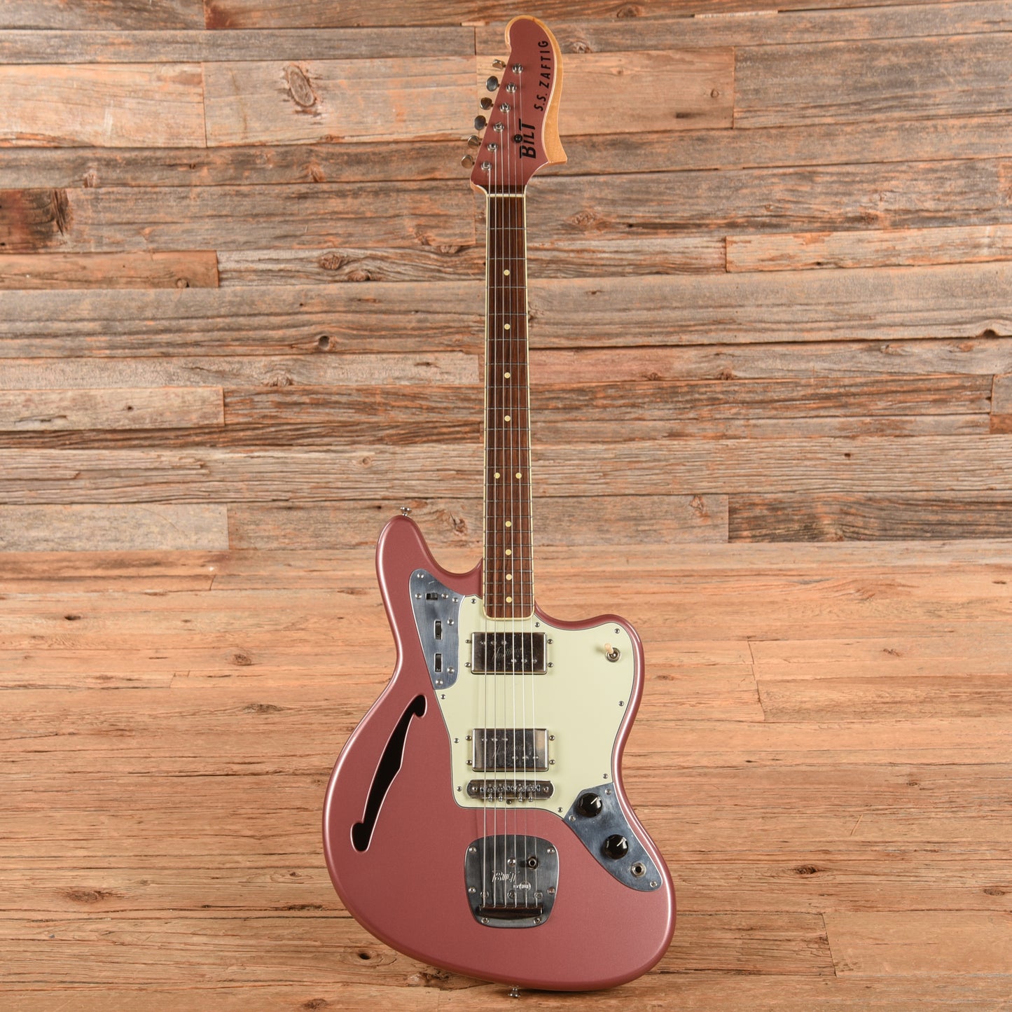 BilT S.S. Zaftig Firemist Electric Guitars / Semi-Hollow