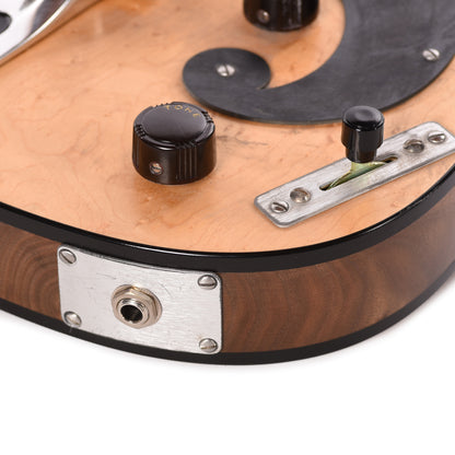 BilT P. Bigsby Zaftig Birdseye Maple/Walnut Satin w/Mojo P.A.B. Pickups Electric Guitars / Solid Body