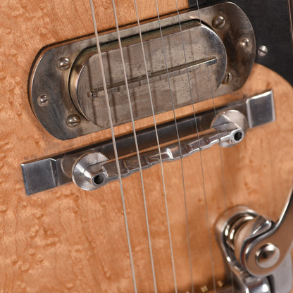 BilT P. Bigsby Zaftig Birdseye Maple/Walnut Satin w/Mojo P.A.B. Pickups Electric Guitars / Solid Body