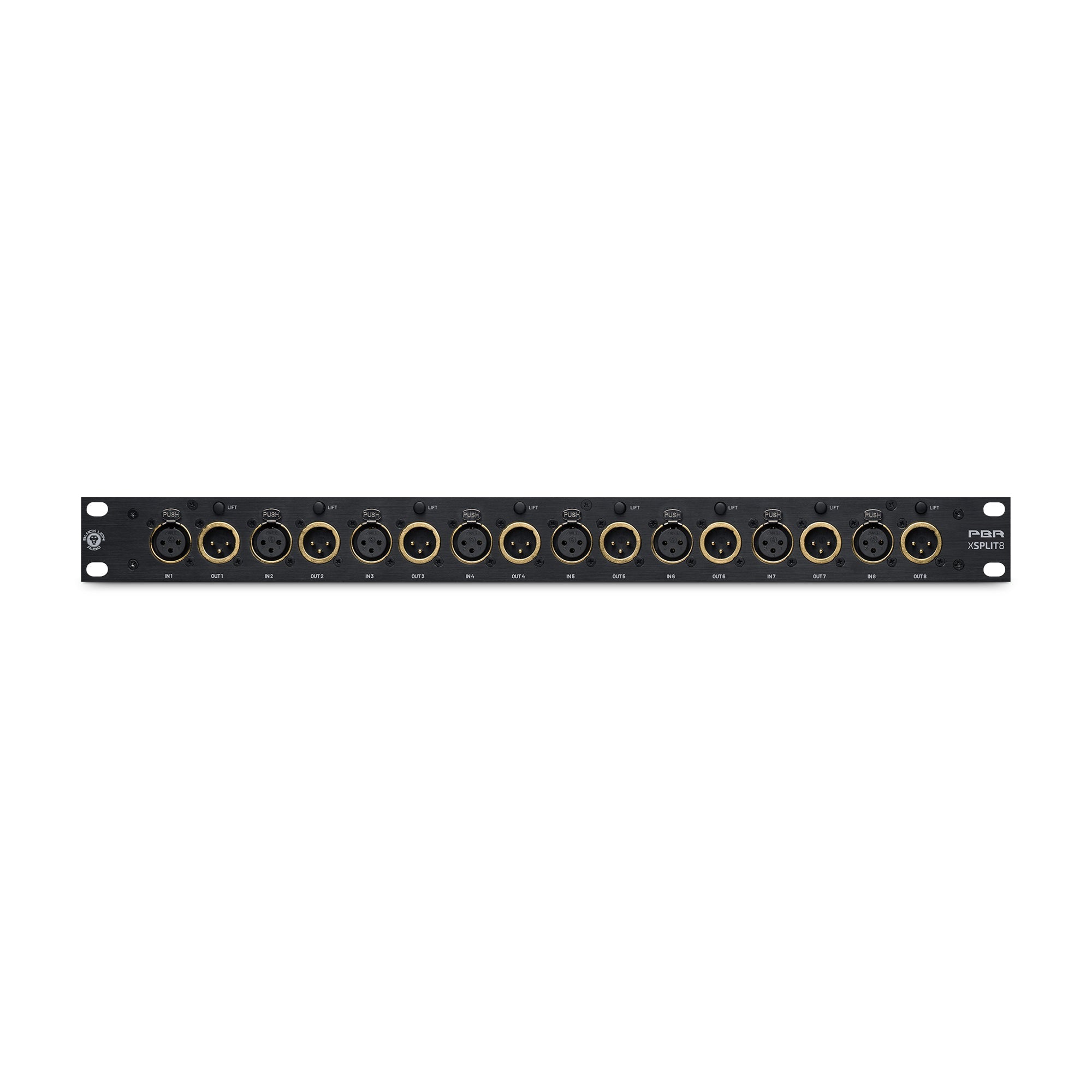 Black Lion Audio PBR XSplit8 Passive XLR Splitter w/ Transformer Accessories / Cable Adapters and Splitters