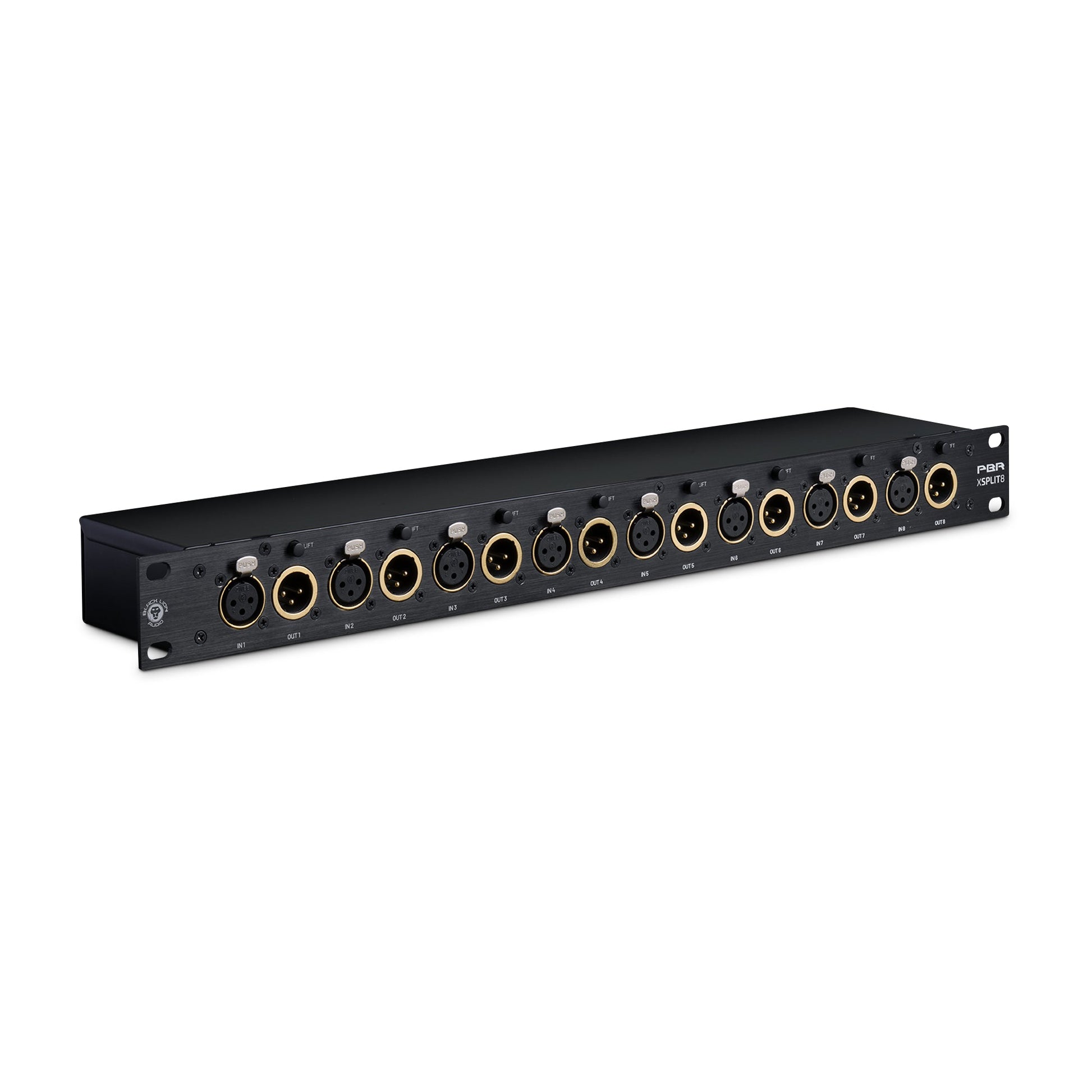 Black Lion Audio PBR XSplit8 Passive XLR Splitter w/ Transformer Accessories / Cable Adapters and Splitters