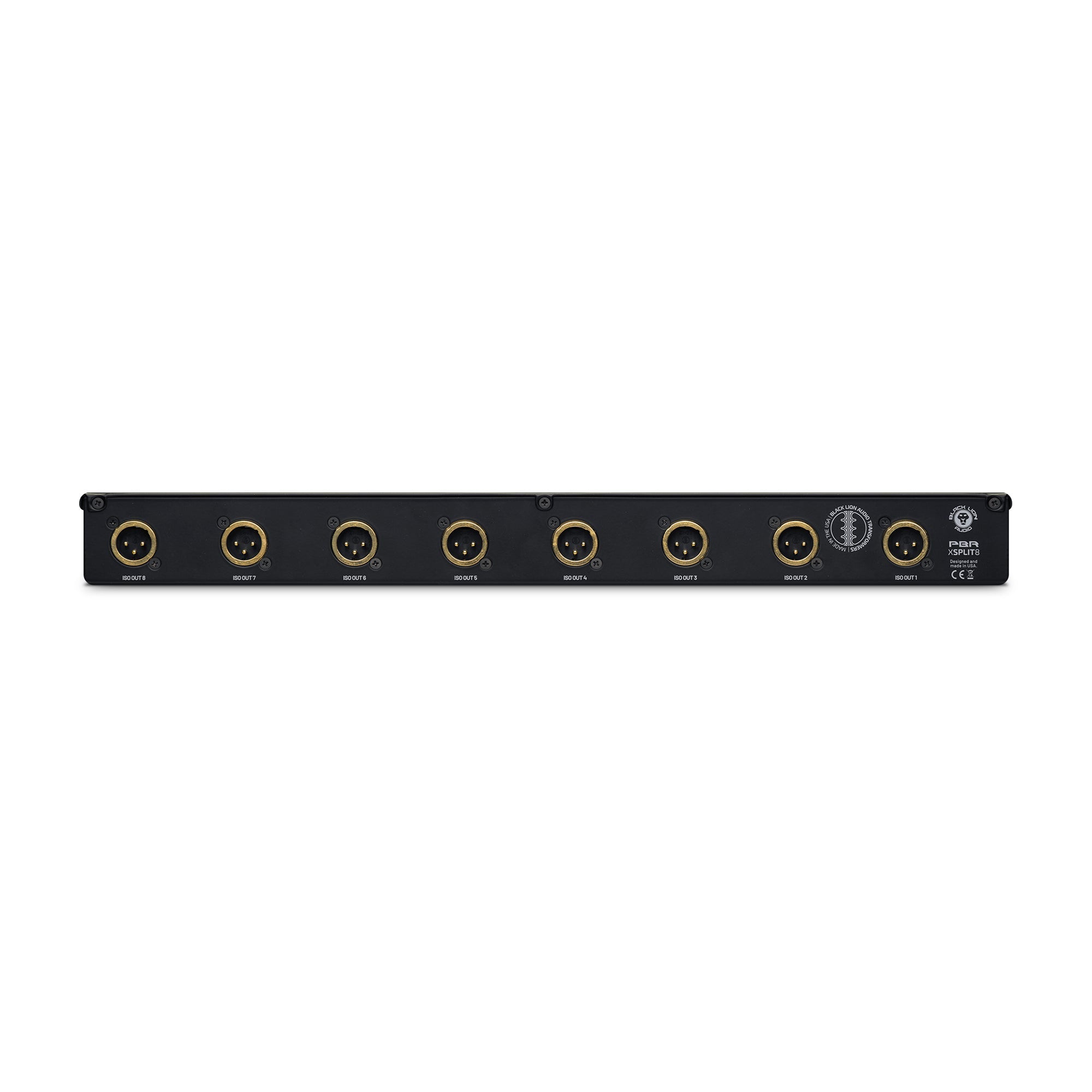 Black Lion Audio PBR XSplit8 Passive XLR Splitter w/ Transformer Accessories / Cable Adapters and Splitters