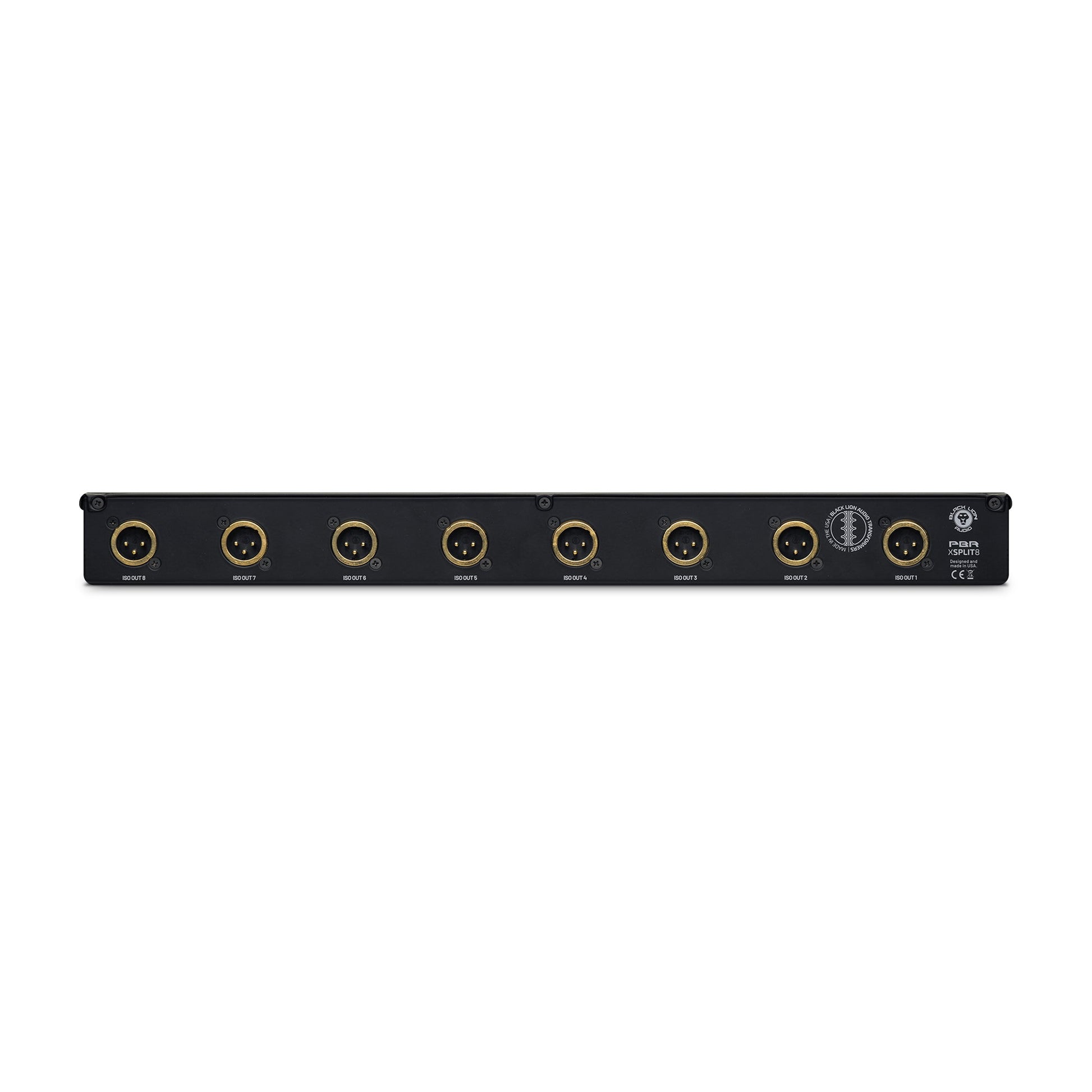 Black Lion Audio PBR XSplit8 Passive XLR Splitter w/ Transformer Accessories / Cable Adapters and Splitters