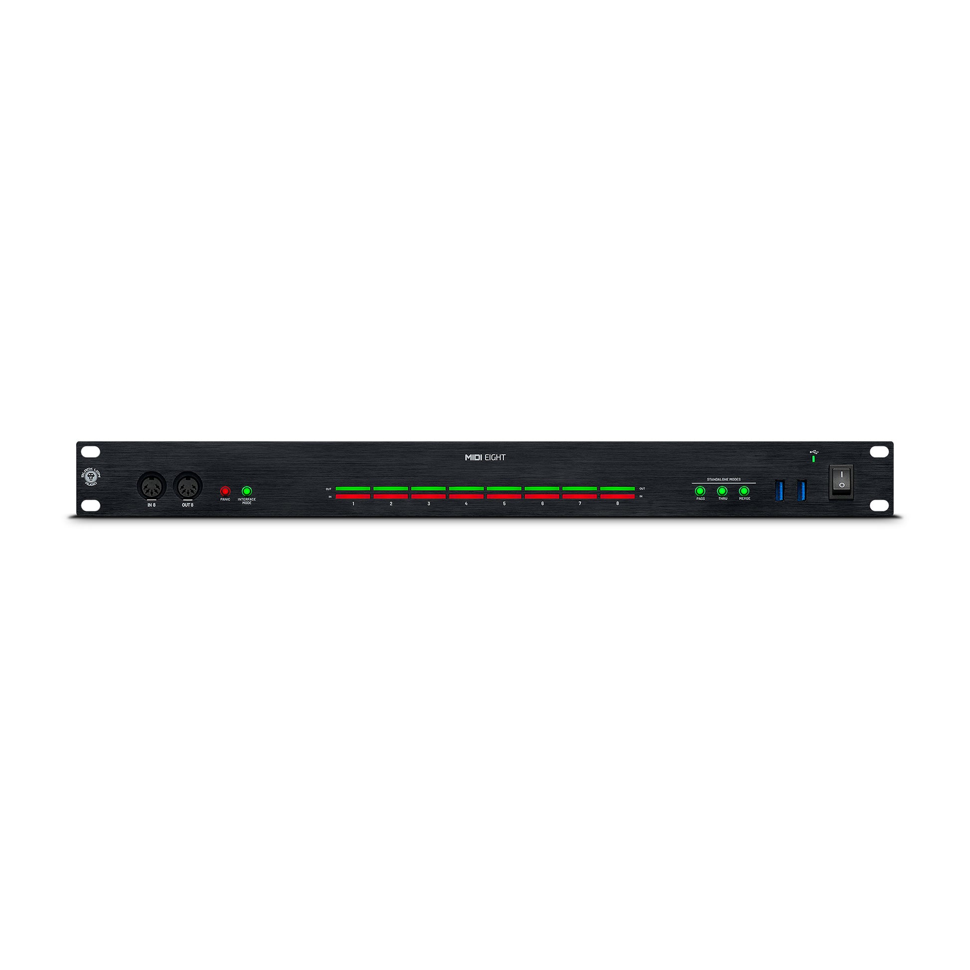 Black Lion Audio MIDI 8 8x8 USB C MIDI Interface Pro Audio / Interfaces