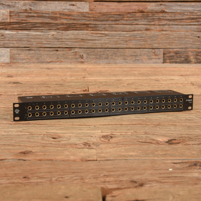 Black Lion Audio PBR TRS3 48-Point Gold-Plated TRS Patchbay w/ 3-way Switching - USED Pro Audio / Patchbays