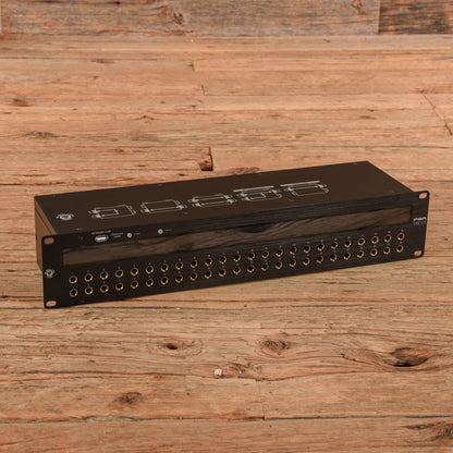 Black Lion Audio PBR TRS3 LIT 48-Point Gold-Plated TRS Patchbay w/ Customizable LED display Pro Audio / Patchbays