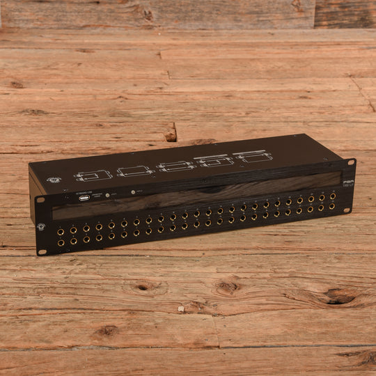 Black Lion Audio PBR TRS3 LIT 48-Point Gold-Plated TRS Patchbay w/ Customizable LED display Pro Audio / Patchbays