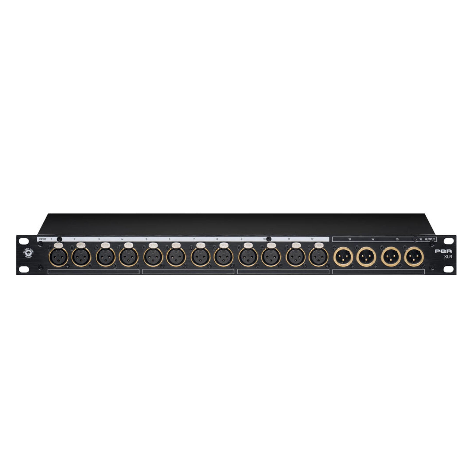 Black Lion Audio PBR XLR 16 Point XLR Patchbay Pro Audio / Patchbays