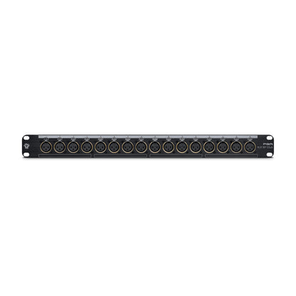 Black Lion Audio PBR XLR 16F DSub 16 Point Gold Plated XLR Female Patchbay w/ DSUB Outs Pro Audio / Patchbays