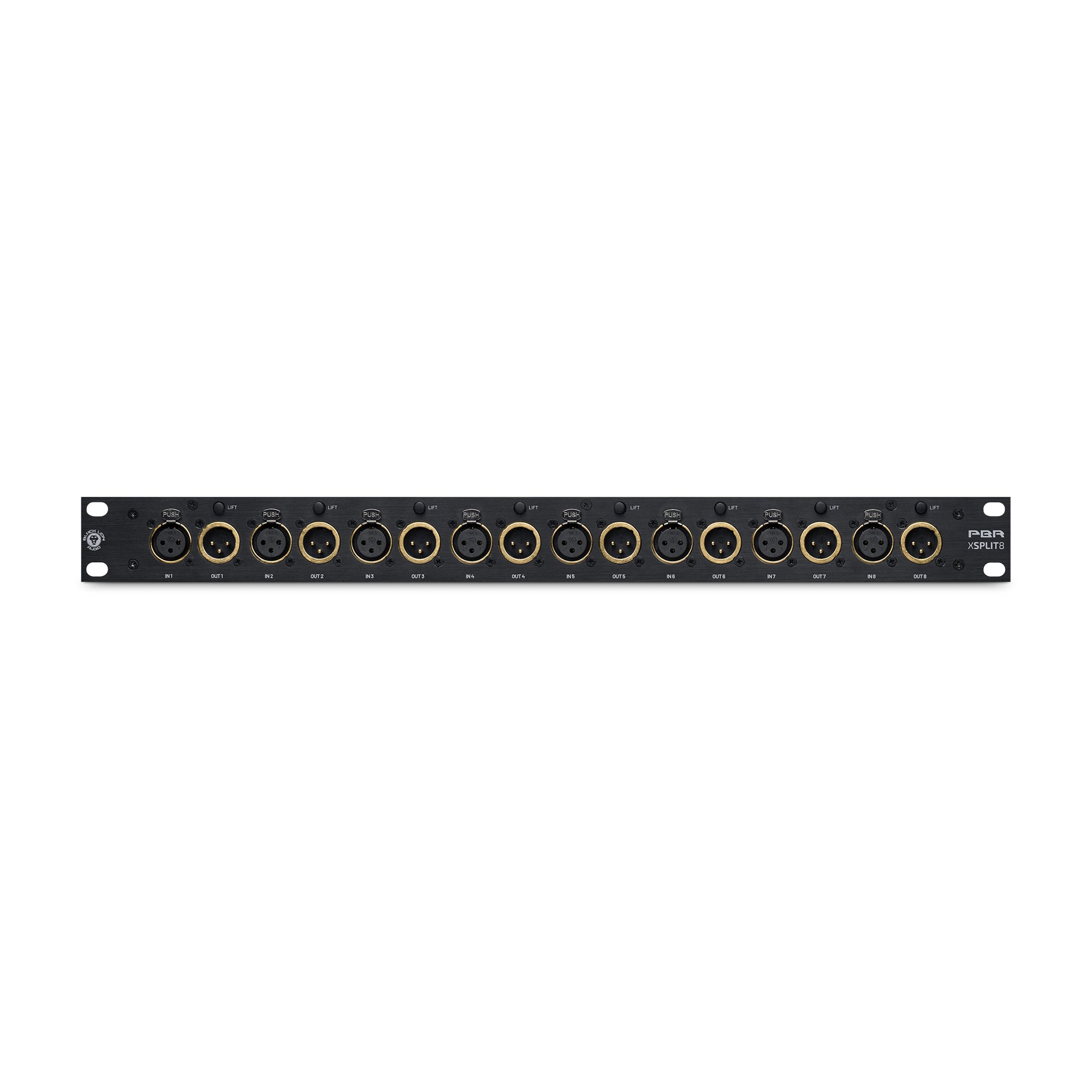 Black Lion Audio PBR XSplit8 Passive XLR Splitter w/ Transformer Pro Audio / Patchbays