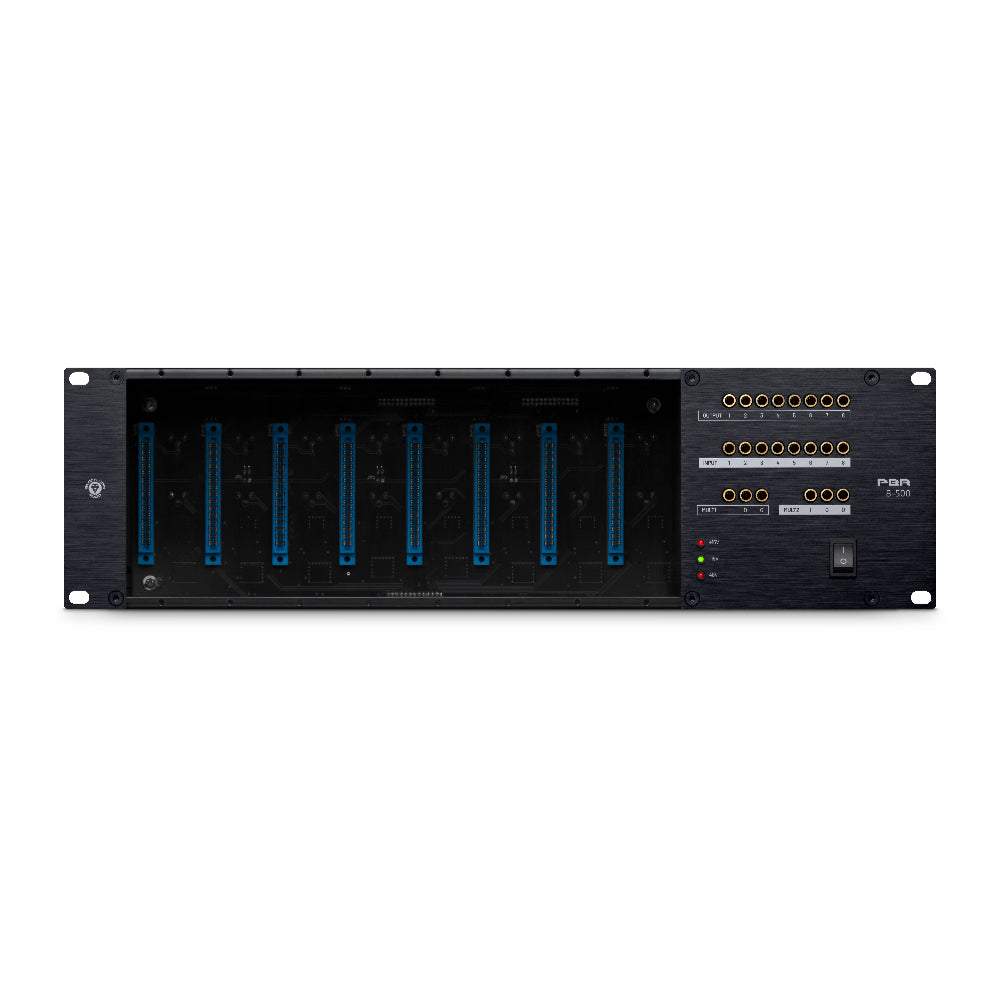 Black Lion Audio PBR8-500 8 Slot 500-Series Rack & Patchbay Pro Audio / Patchbays