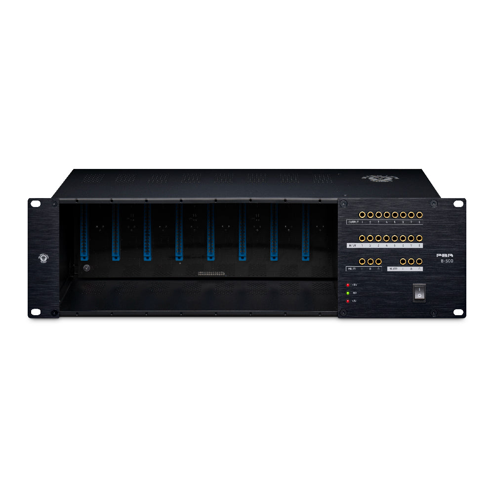 Black Lion Audio PBR8-500 8 Slot 500-Series Rack & Patchbay Pro Audio / Patchbays