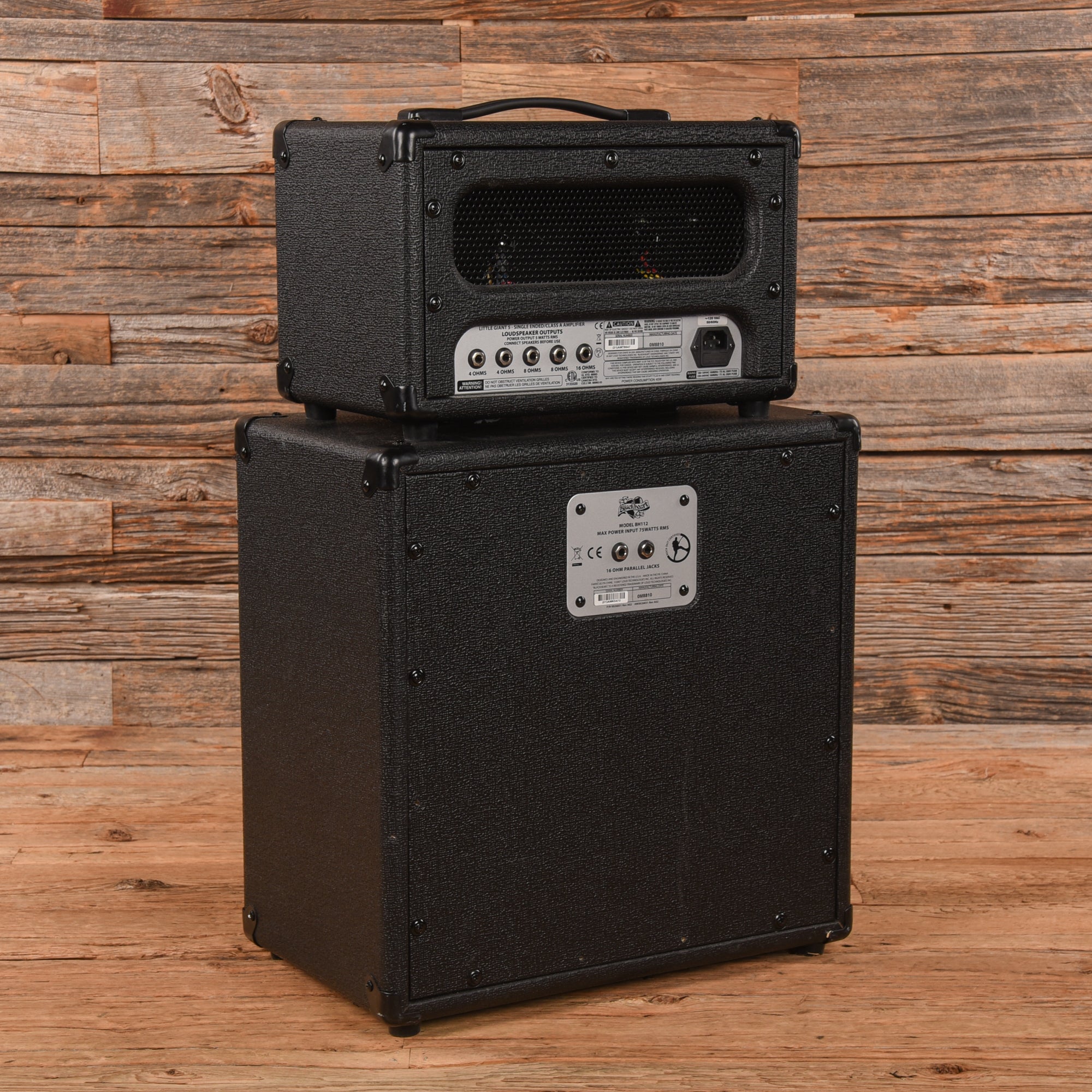 Blackheart BH-5H Little Giant 5-Watt Guitar Amp Head w/Matching Cabinet Amps / Guitar Amps / Guitar Cabinets