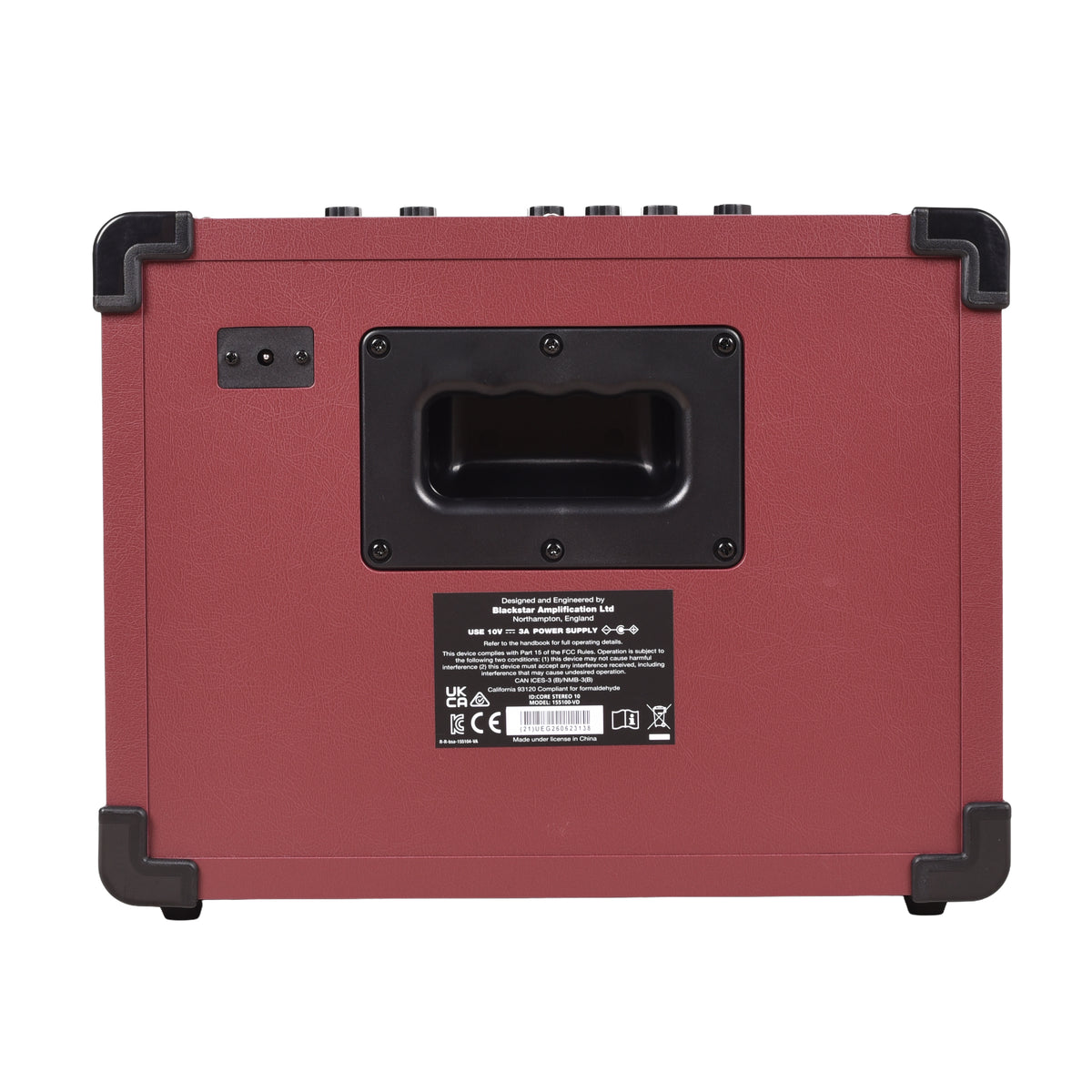 Blackstar ID:Core 10 V4 10W Stereo Digital Combo Amp AIMM Exclusive Oxblood Red Amplifiers
