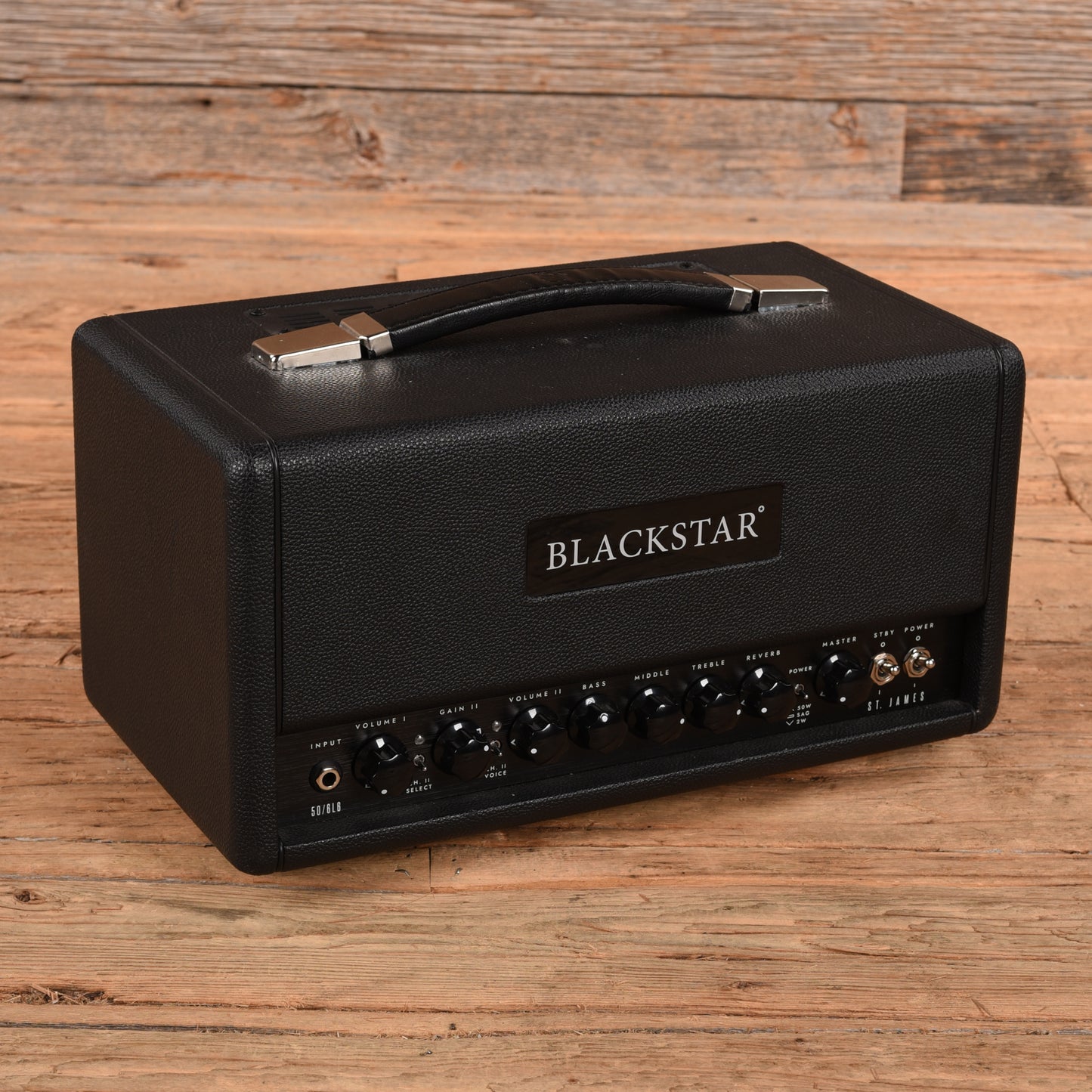 Blackstar St. James 6L6 2-Channel 50-Watt Guitar Amp Head Amplifiers