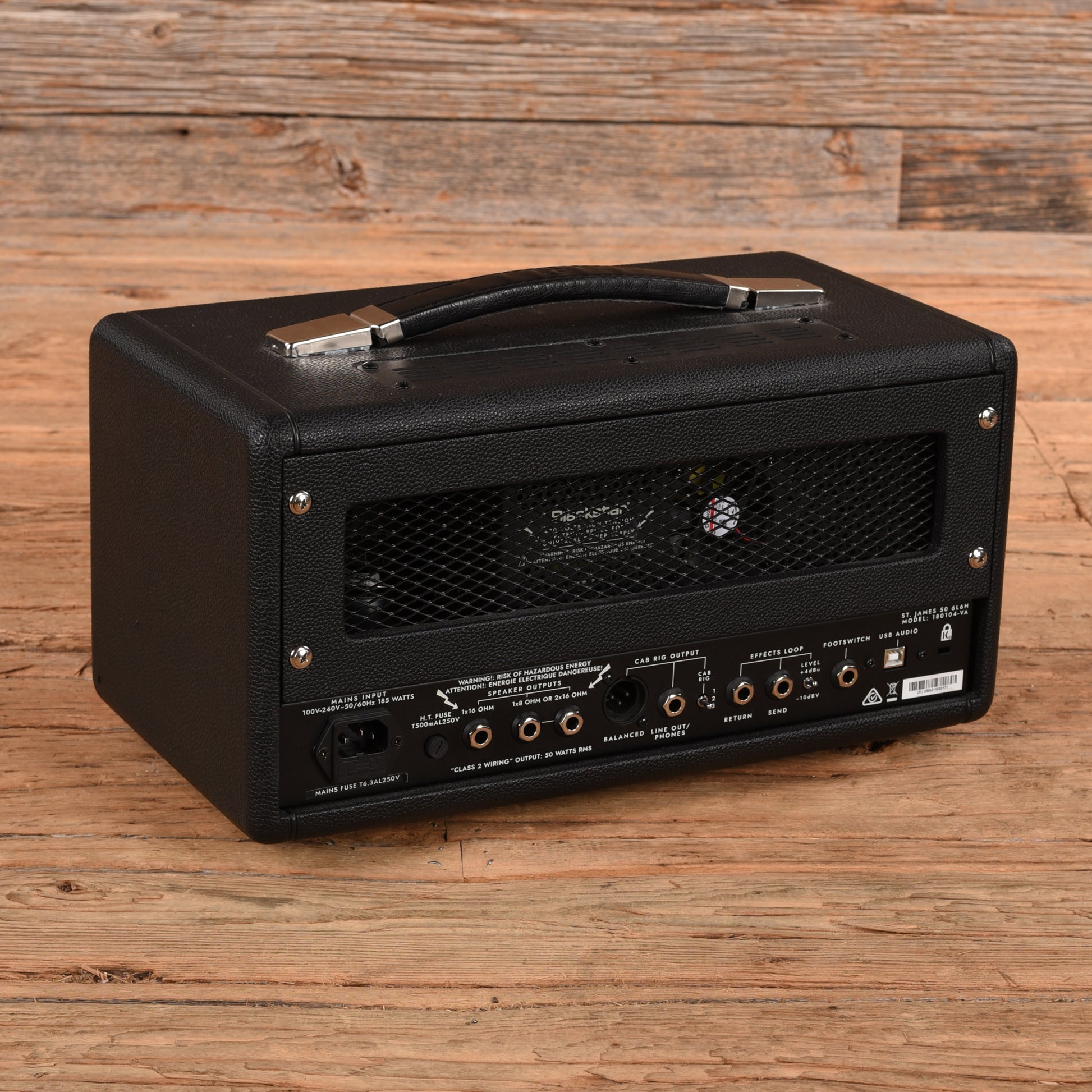 Blackstar St. James 6L6 2-Channel 50-Watt Guitar Amp Head Amplifiers