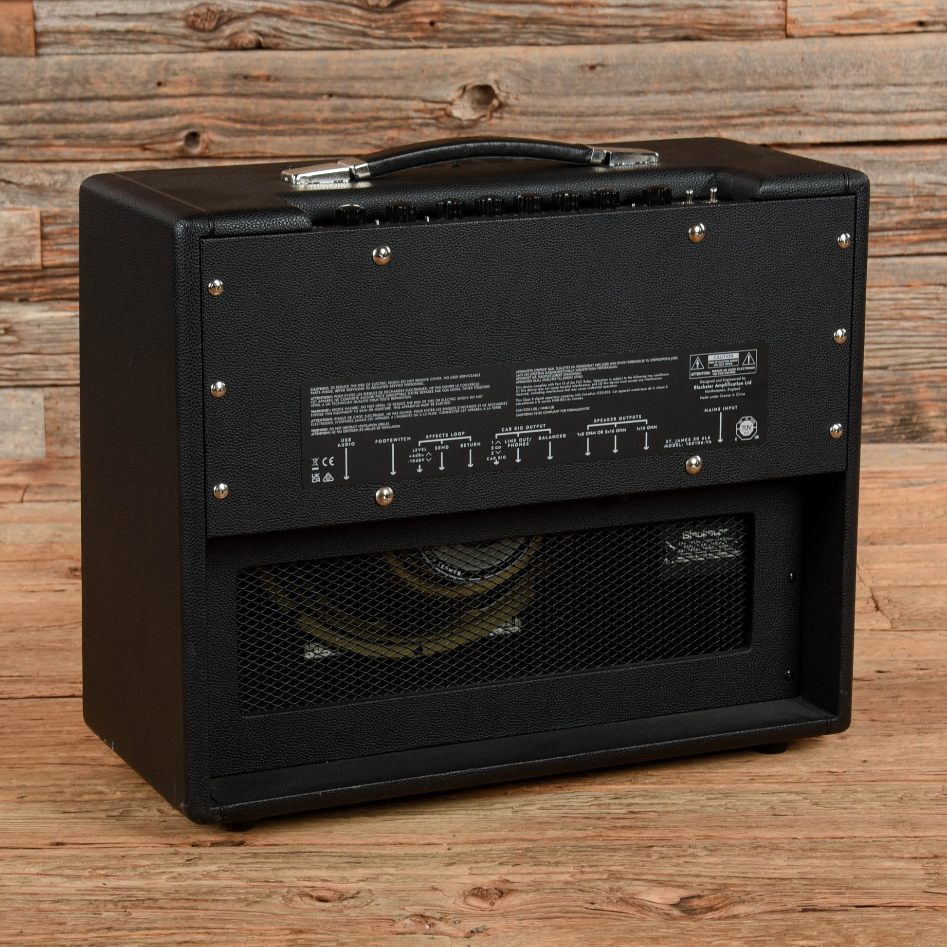 Blackstar St. James 6L6 2-Channel 50-Watt 1x12" Guitar Combo Amps / Guitar Amps / Guitar Cabinets