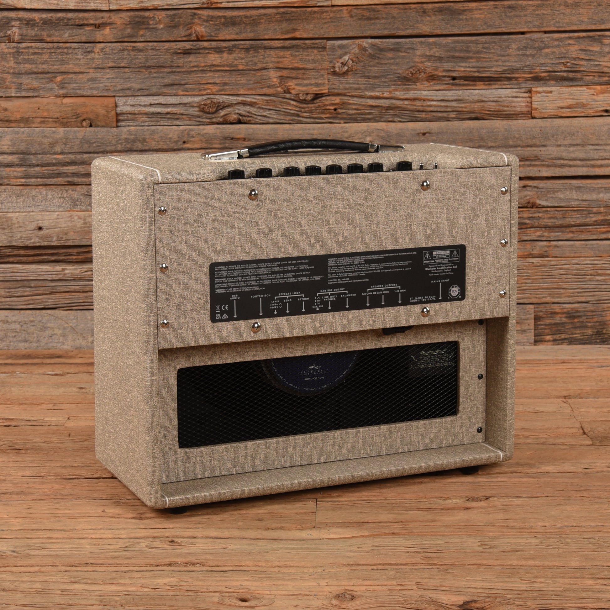 Blackstar St. James EL34 2-Channel 50-Watt 1x12" Guitar Combo Amps / Guitar Amps / Guitar Cabinets