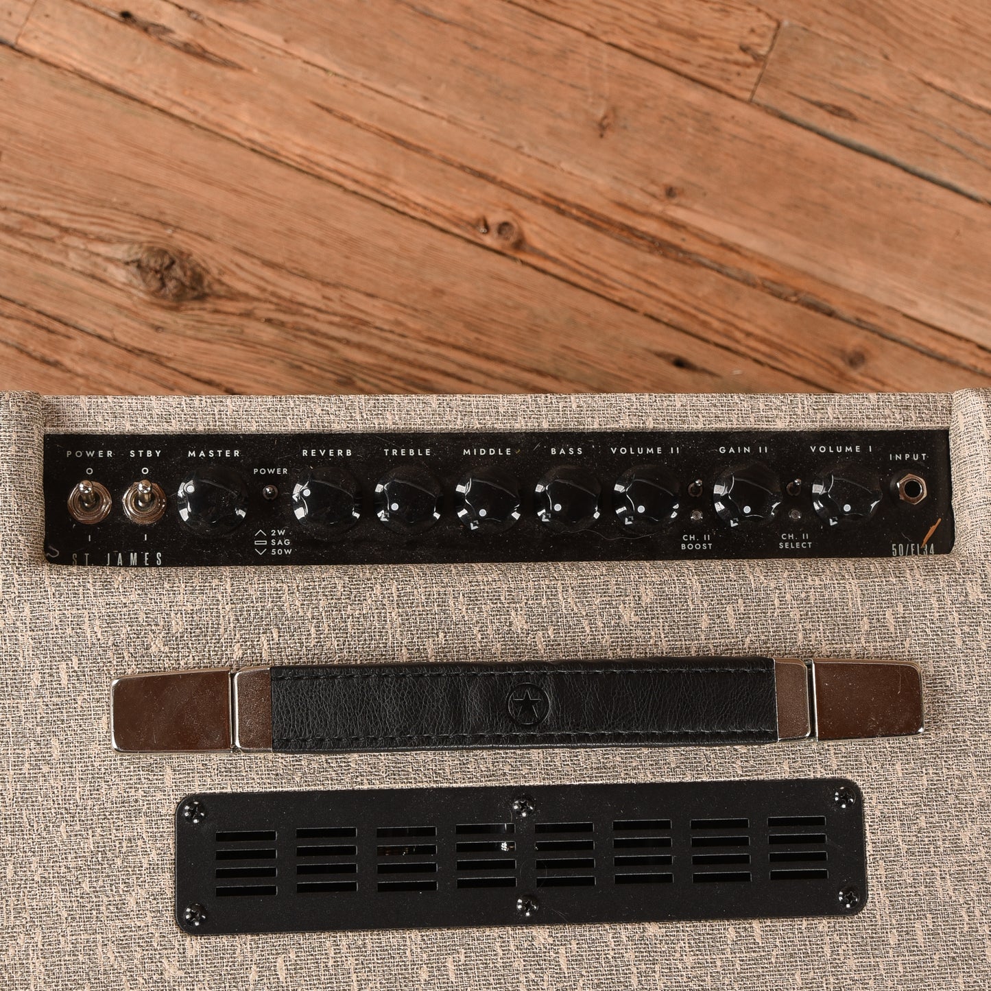 Blackstar St. James EL34 2-Channel 50-Watt 1x12" Guitar Combo Amps / Guitar Amps / Guitar Cabinets