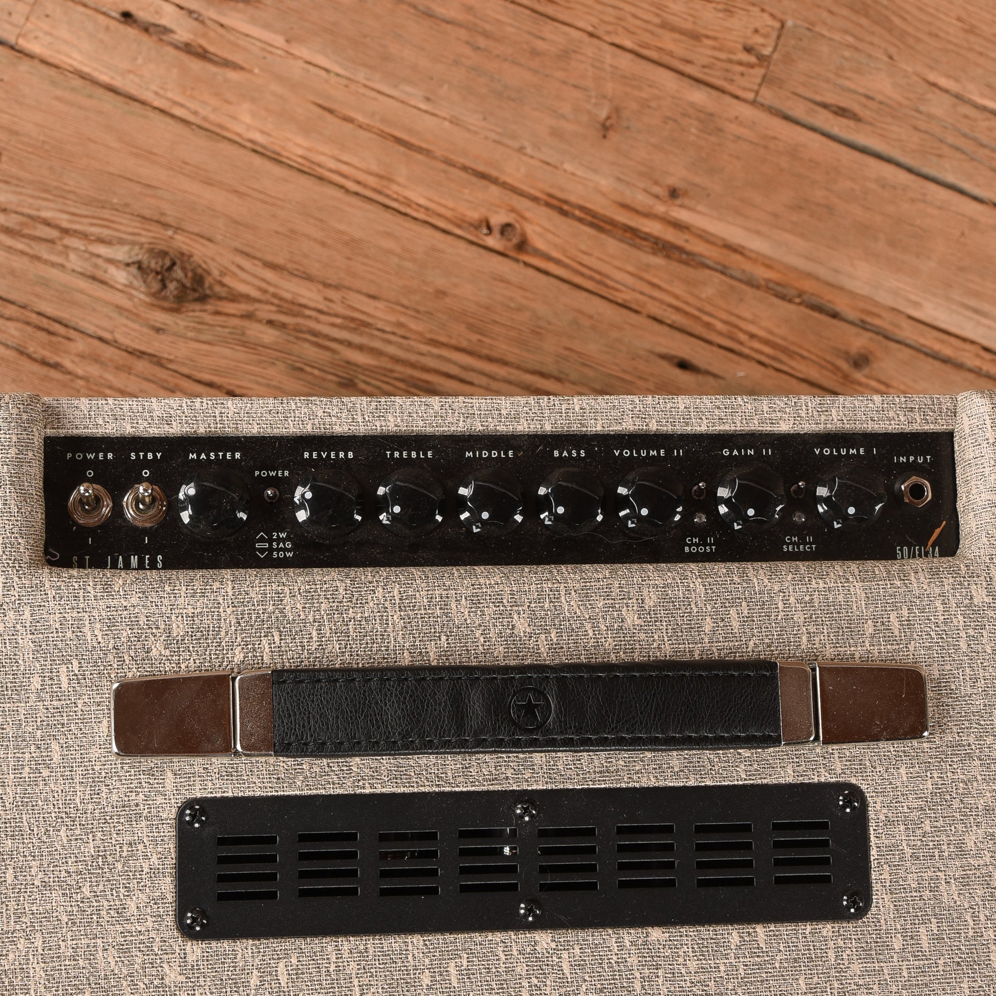 Blackstar St. James EL34 2-Channel 50-Watt 1x12" Guitar Combo Amps / Guitar Amps / Guitar Cabinets