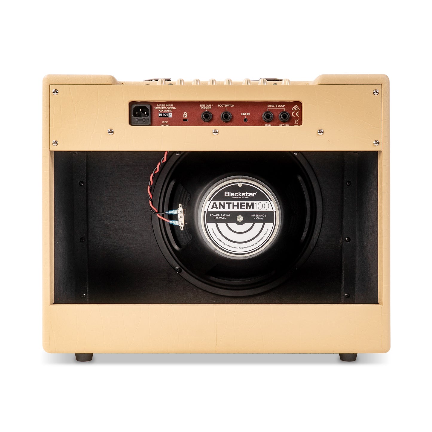 Blackstar DEBUT100R 100w 1x12 Combo Amp Cream Amps / Guitar Amps / Guitar Combos