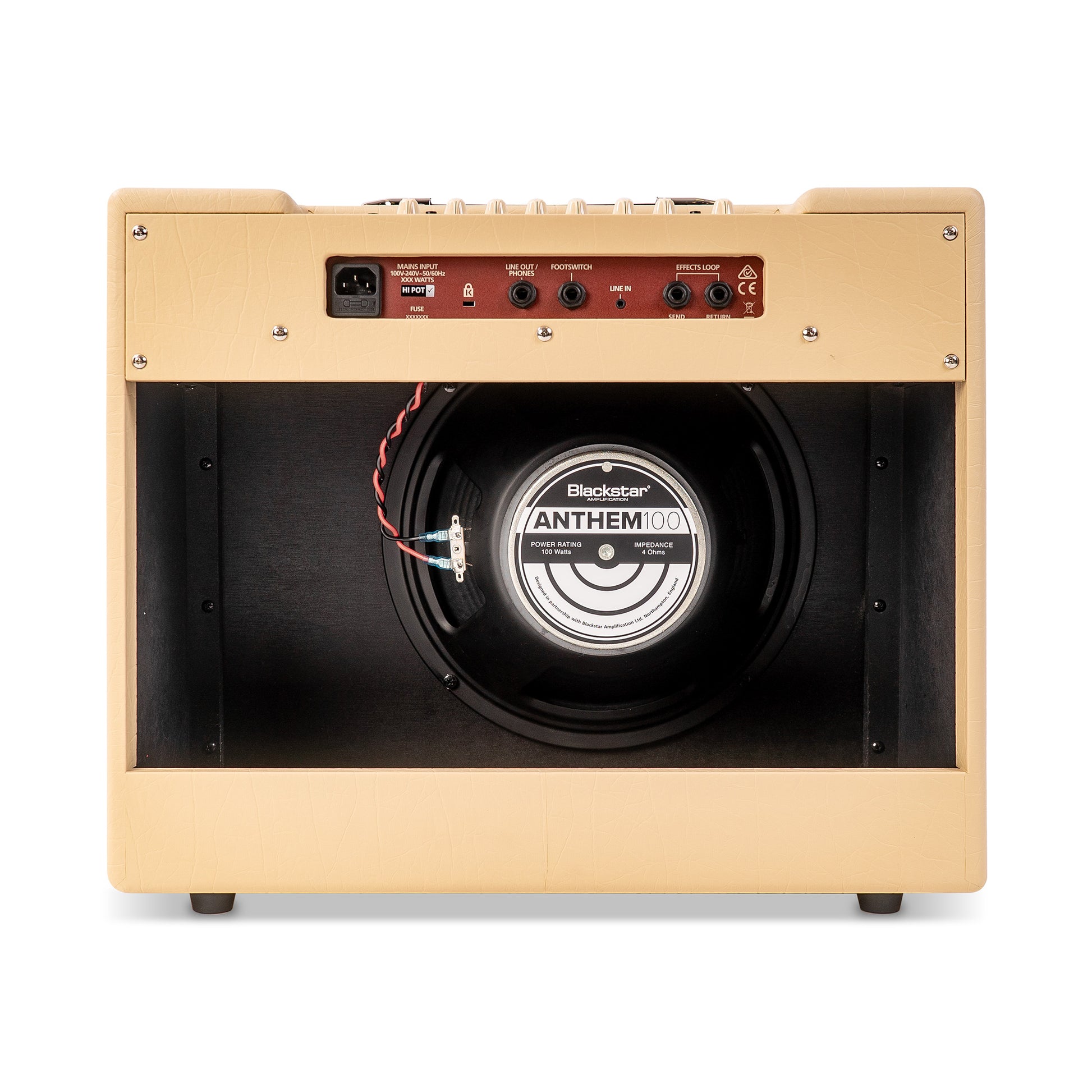 Blackstar DEBUT100R 100w 1x12 Combo Amp Cream Amps / Guitar Amps / Guitar Combos