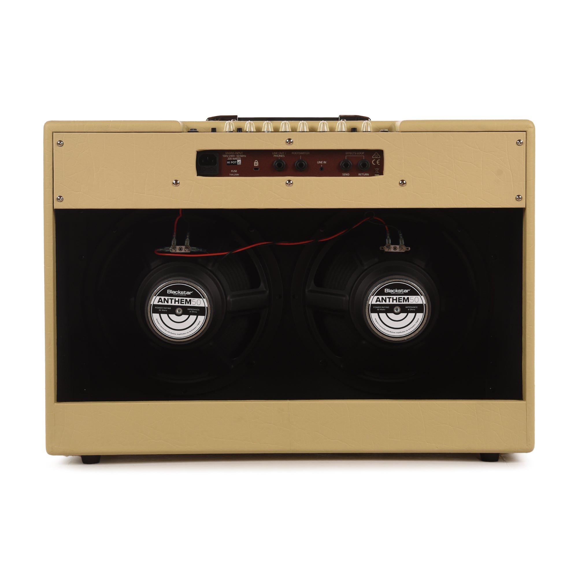 Blackstar DEBUT100R212 100w 2x12 Combo Amp Cream Amps / Guitar Amps / Guitar Combos