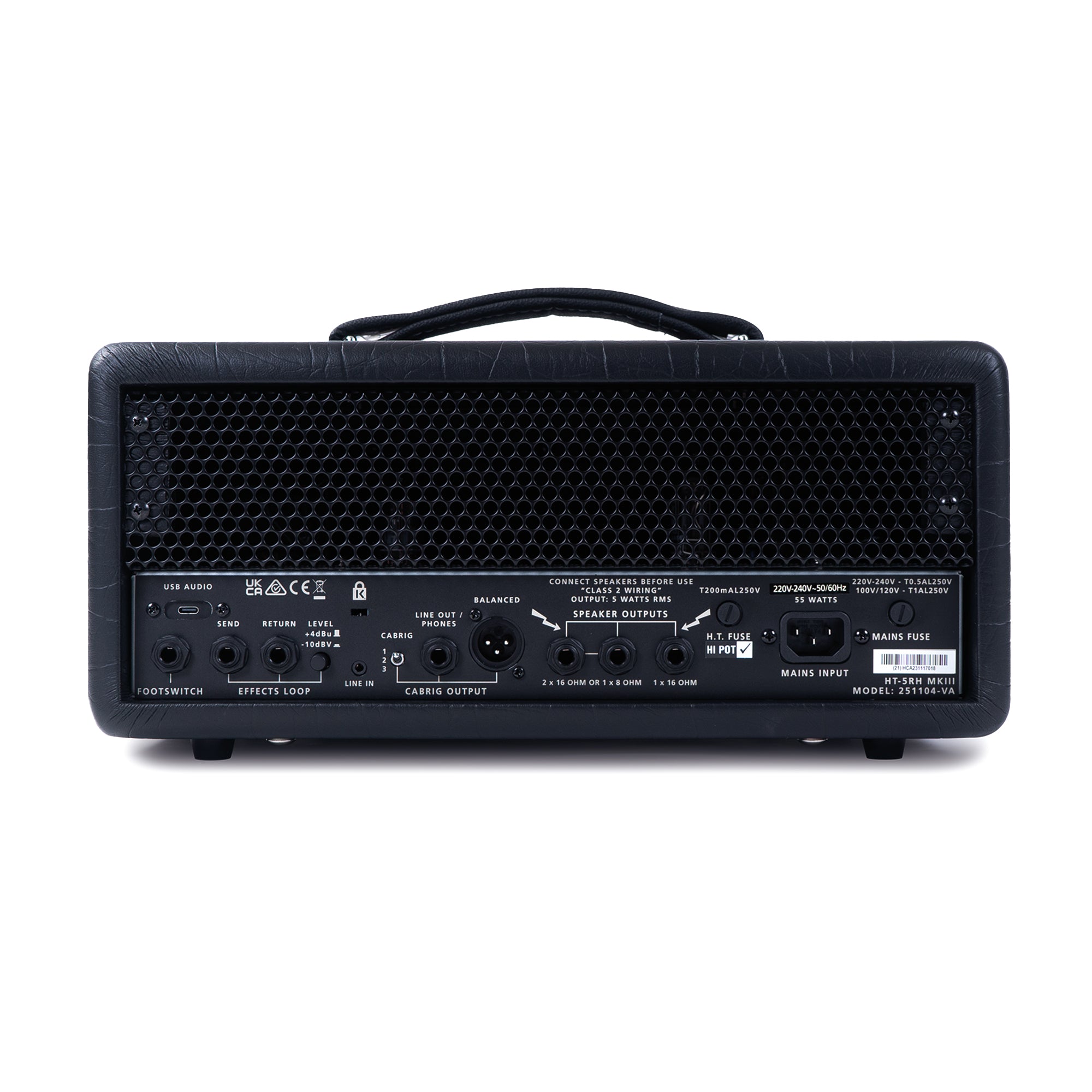 Blackstar HT-5RH MK3 5w Tube Amp Head Amps / Guitar Amps / Guitar Combos