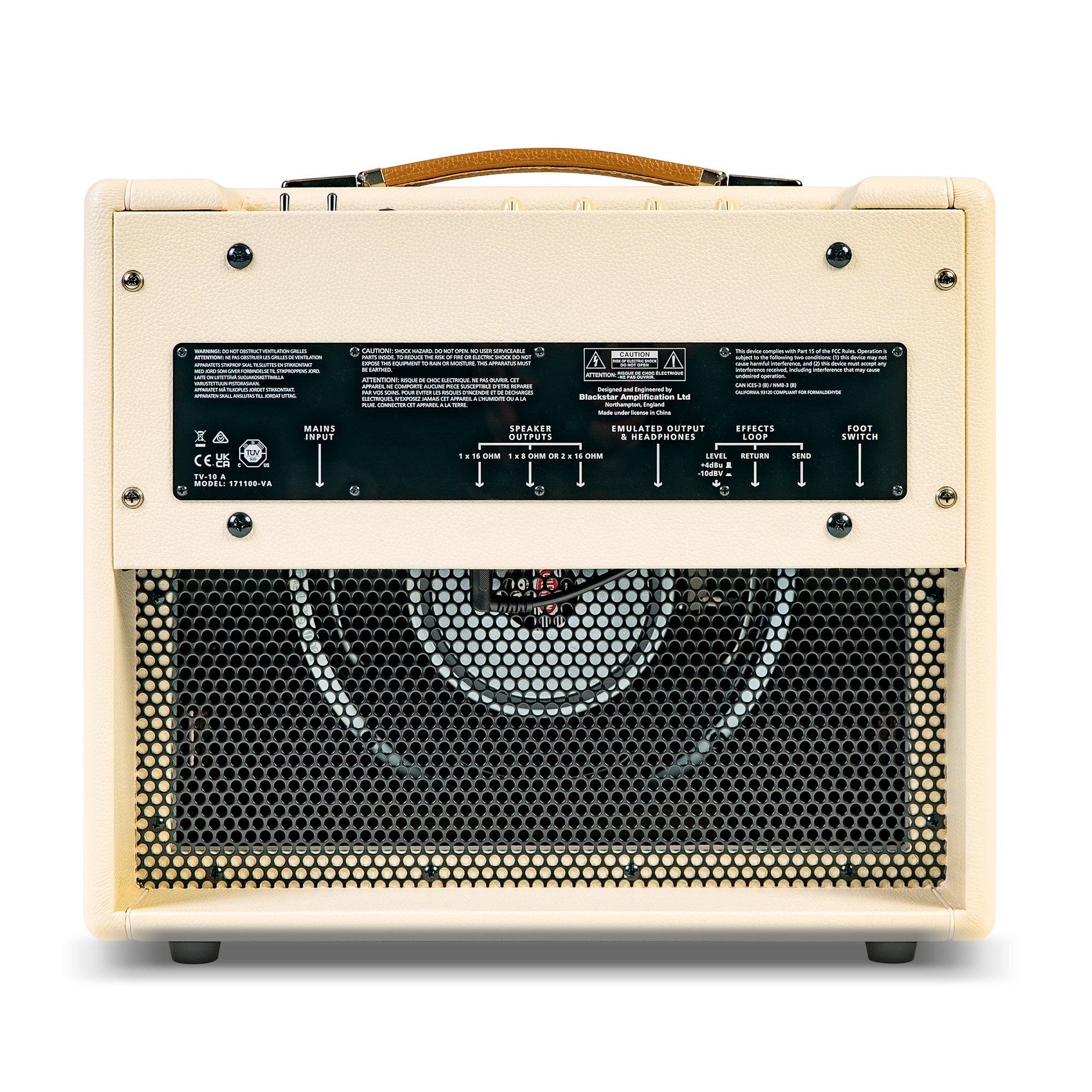Blackstar TV10A 10w Tube Amp 6L6 Cream Amps / Guitar Amps / Guitar Combos