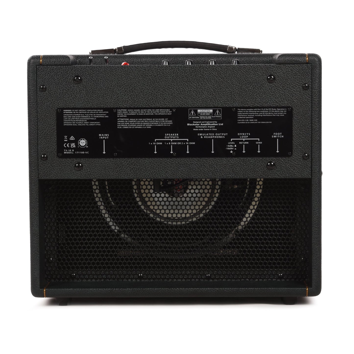 Blackstar TV10B 10w Tube Amp EL34 Green Amps / Guitar Amps / Guitar Combos