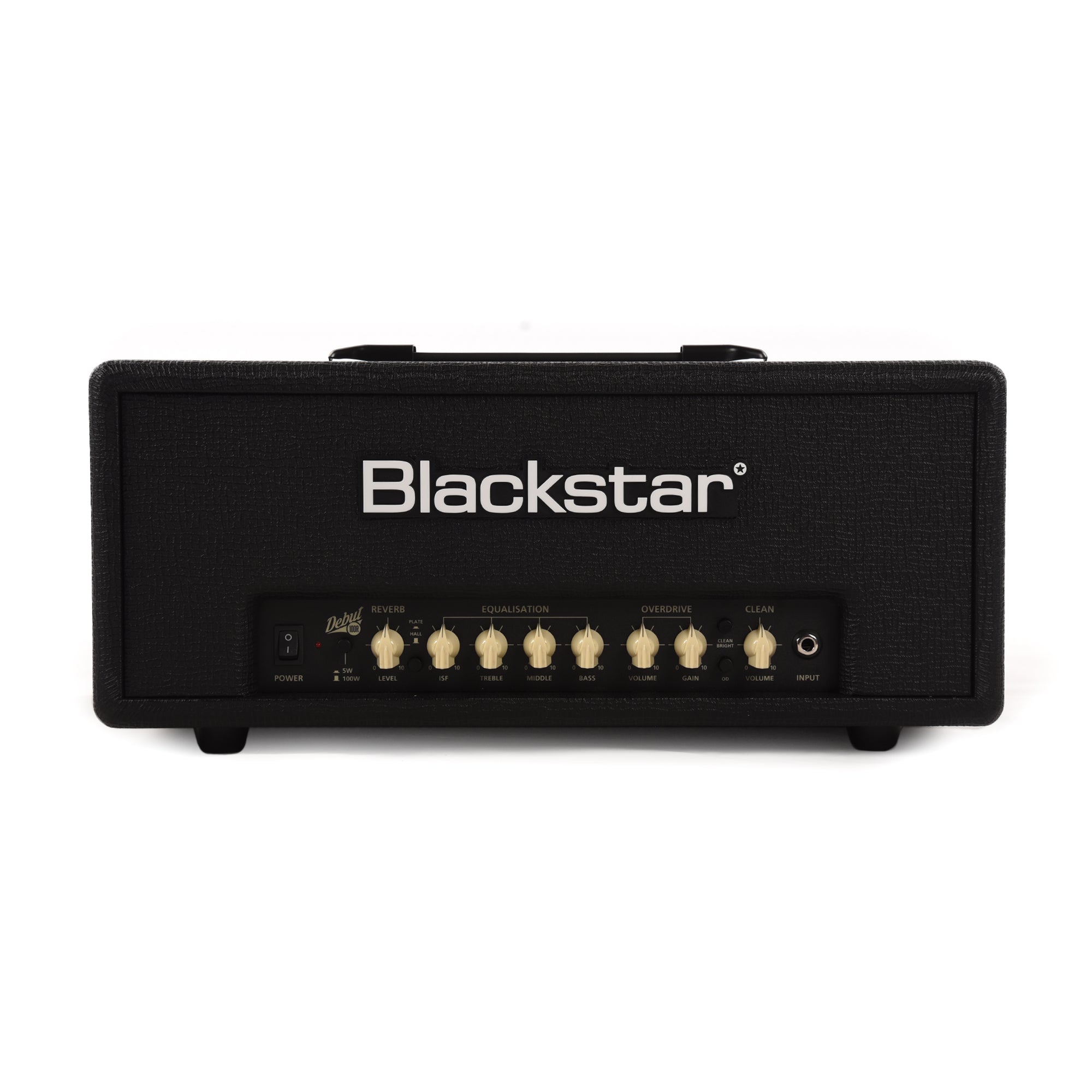Blackstar DEBUT100RHBK 100w Guitar Amp Head Black Amps / Guitar Amps / Guitar Heads