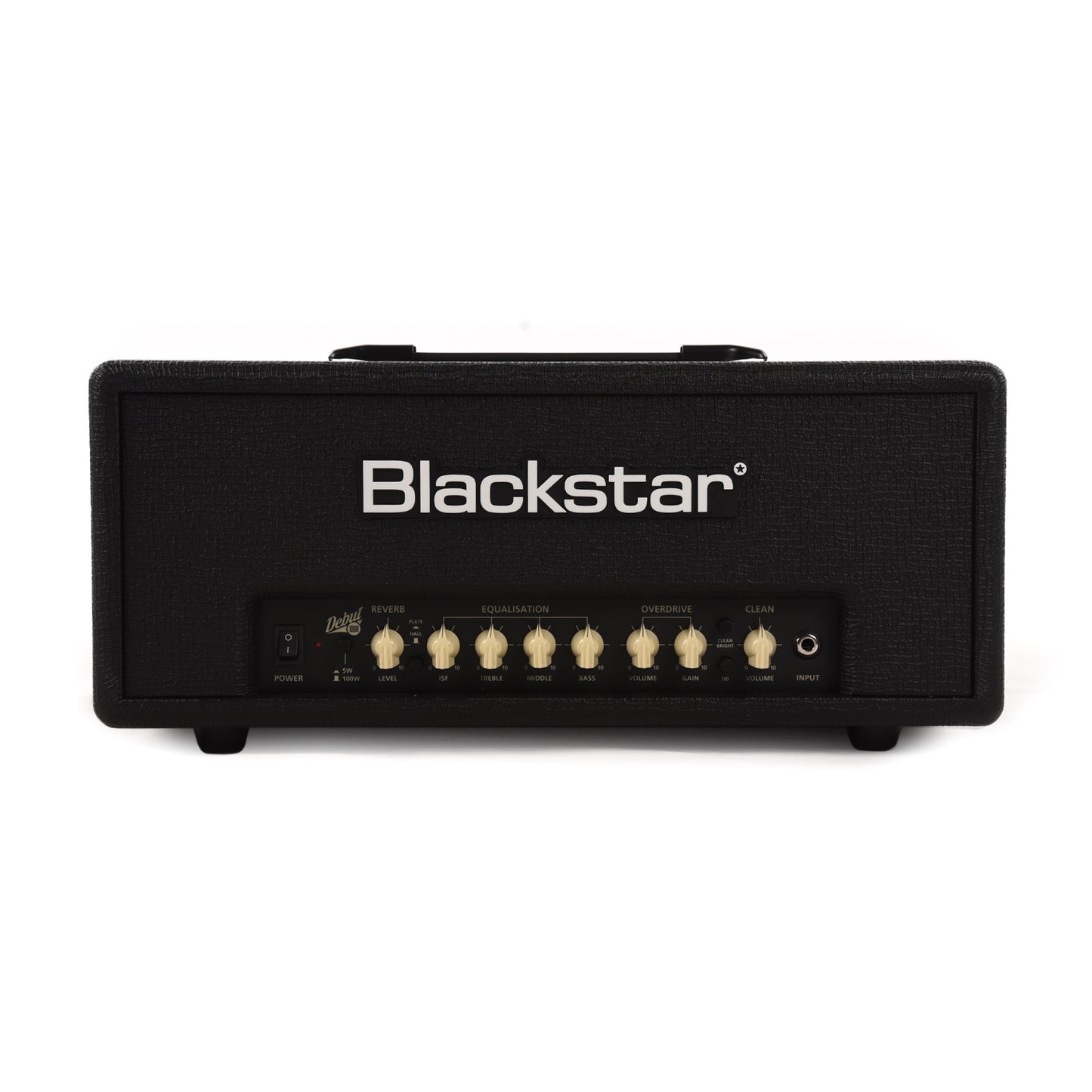 Blackstar DEBUT100RHBK 100w Guitar Amp Head Black Amps / Guitar Amps / Guitar Heads