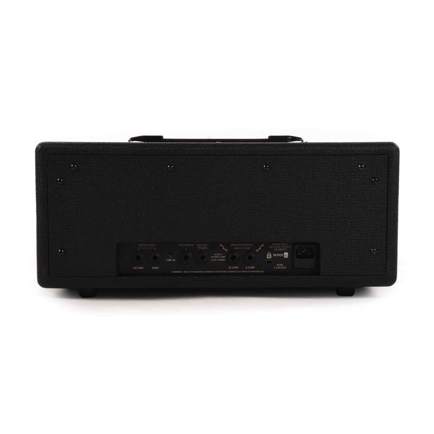 Blackstar DEBUT100RHBK 100w Guitar Amp Head Black Amps / Guitar Amps / Guitar Heads