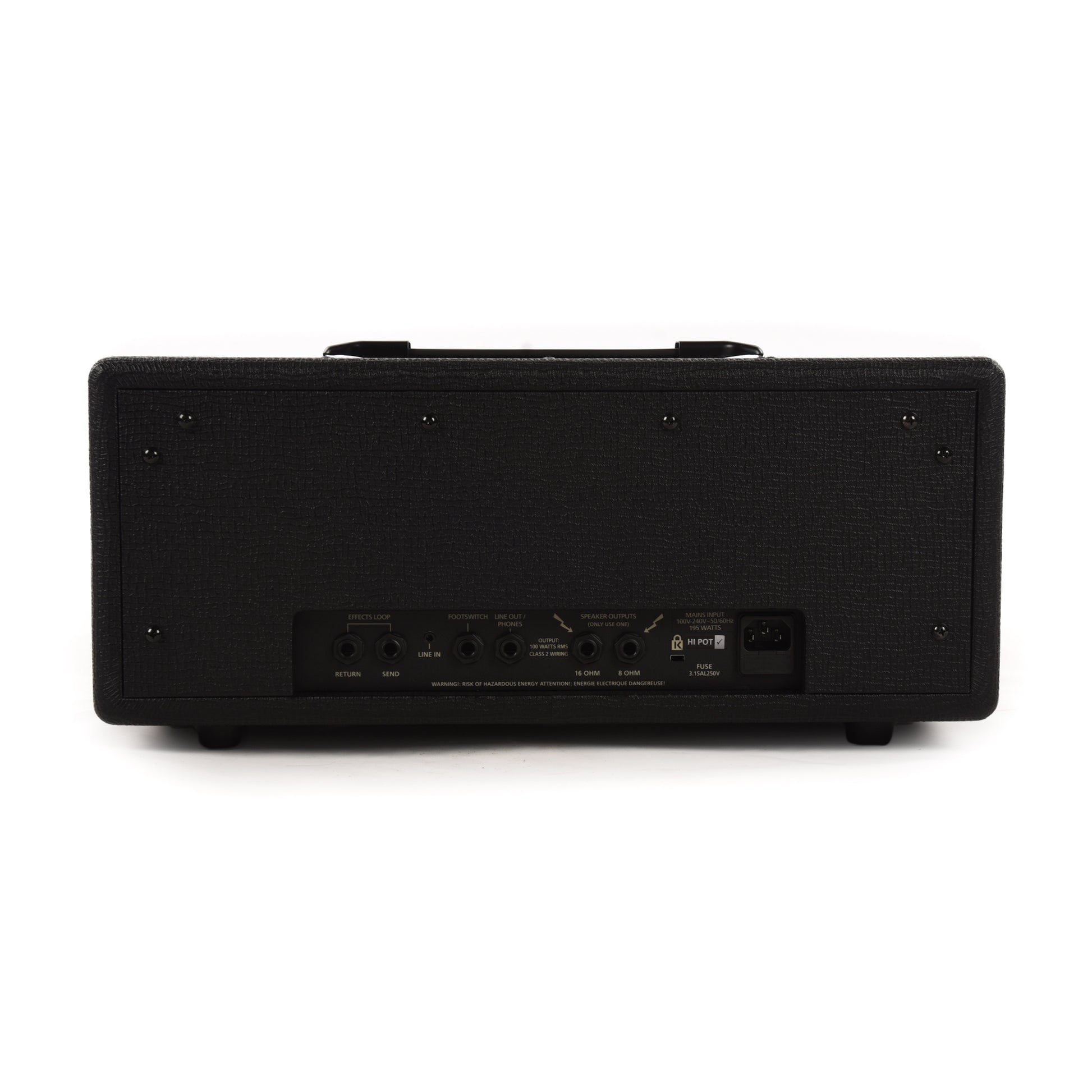 Blackstar DEBUT100RHBK 100w Guitar Amp Head Black Amps / Guitar Amps / Guitar Heads