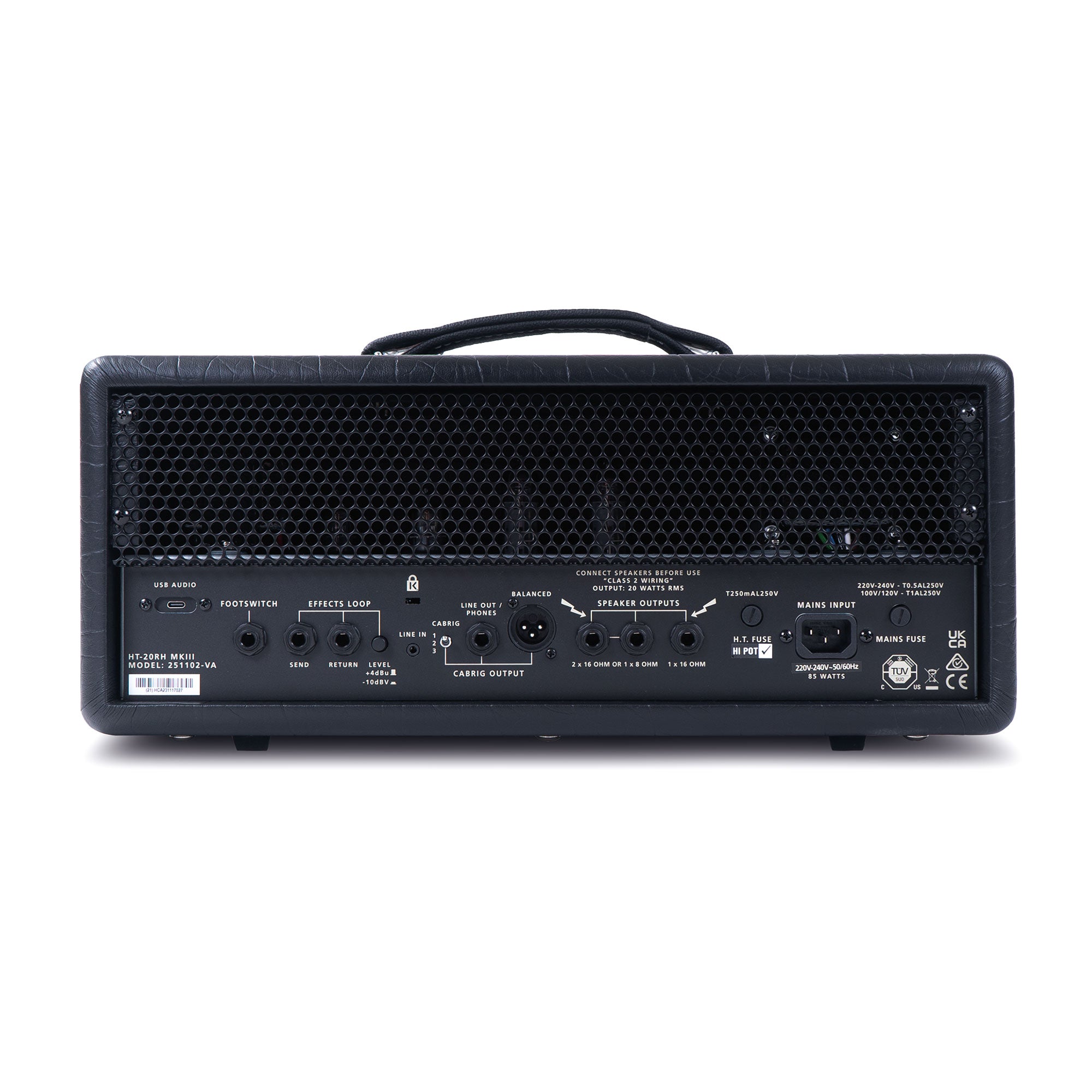 Blackstar HT-20RH MK3 20w Tube Amp Head Amps / Guitar Amps / Guitar Heads