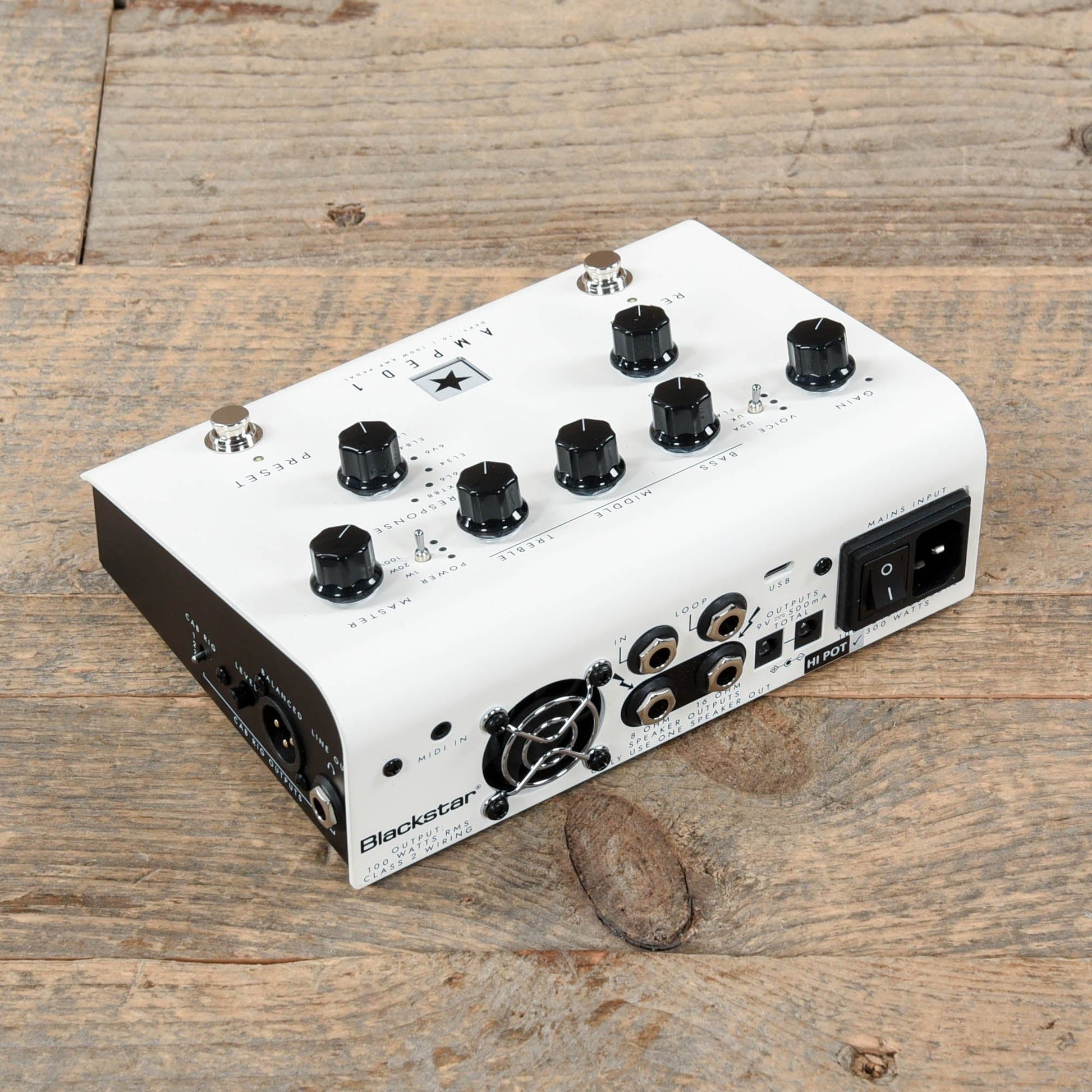 blackstar pedal amp Blackstar AMPED 1 100W Guitar Amplifier Pedal
