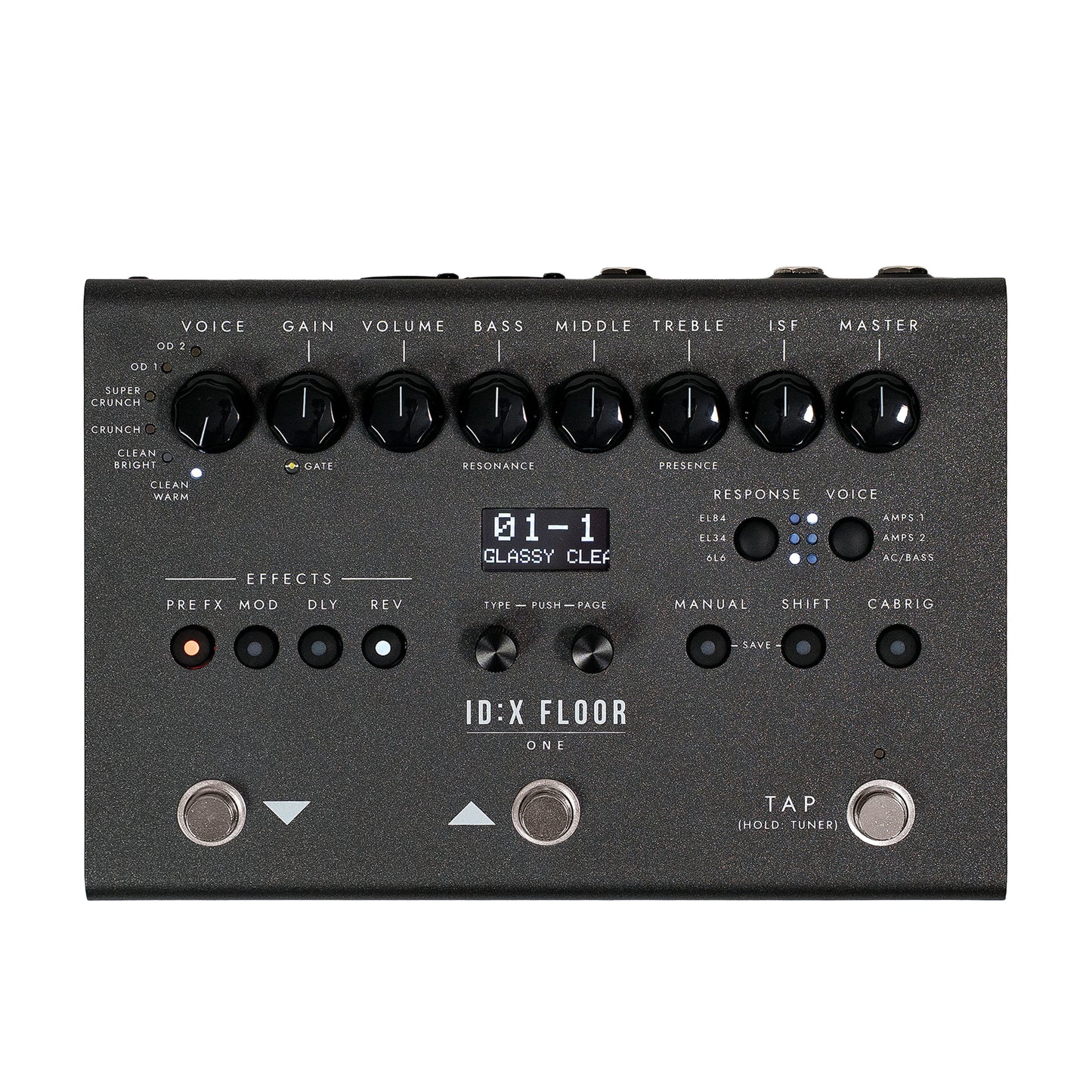 Blackstar ID:X Floor One Advanced DSP Modeler & Multi-FX Floorboard Effects and Pedals / Cabinet Simulators