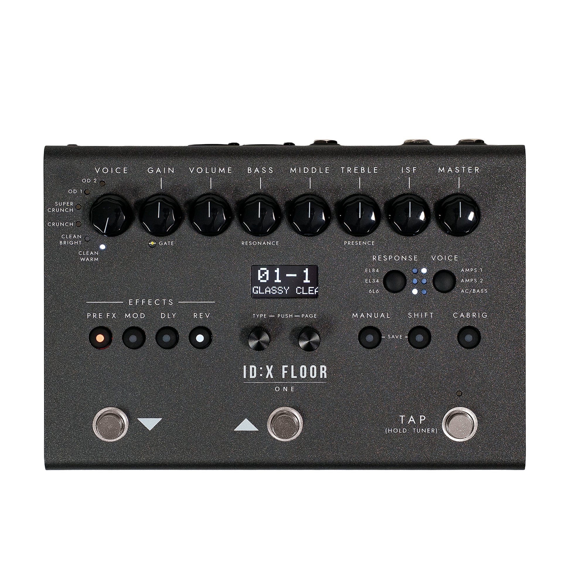 Blackstar ID:X Floor One Advanced DSP Modeler & Multi-FX Floorboard Effects and Pedals / Cabinet Simulators