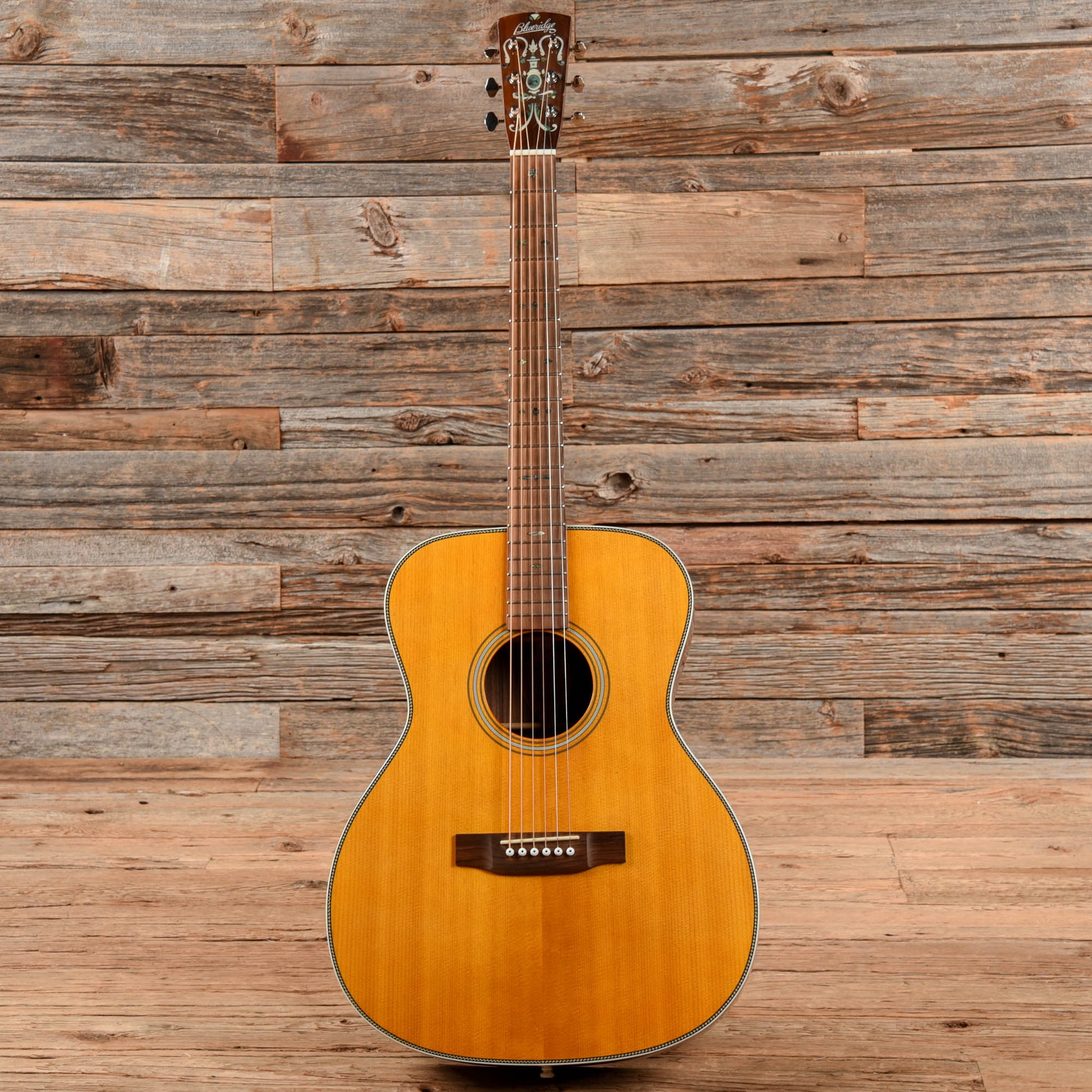Blueridge BR163 Natural Acoustic Guitars / OM and Auditorium
