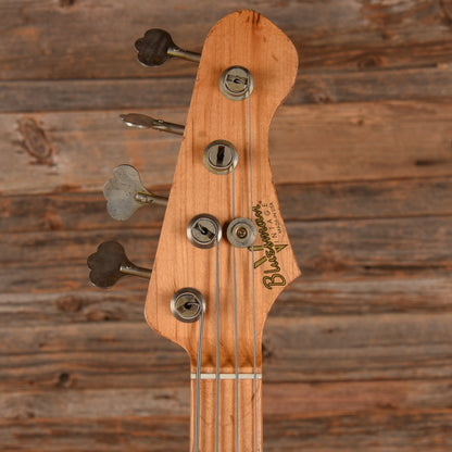 Bluesman Vintage Deville Heavy Relic Sunburst Bass Guitars / 4-String