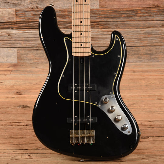 Bluesman Vintage El Dorado Relic Black 2023 Bass Guitars / 4-String