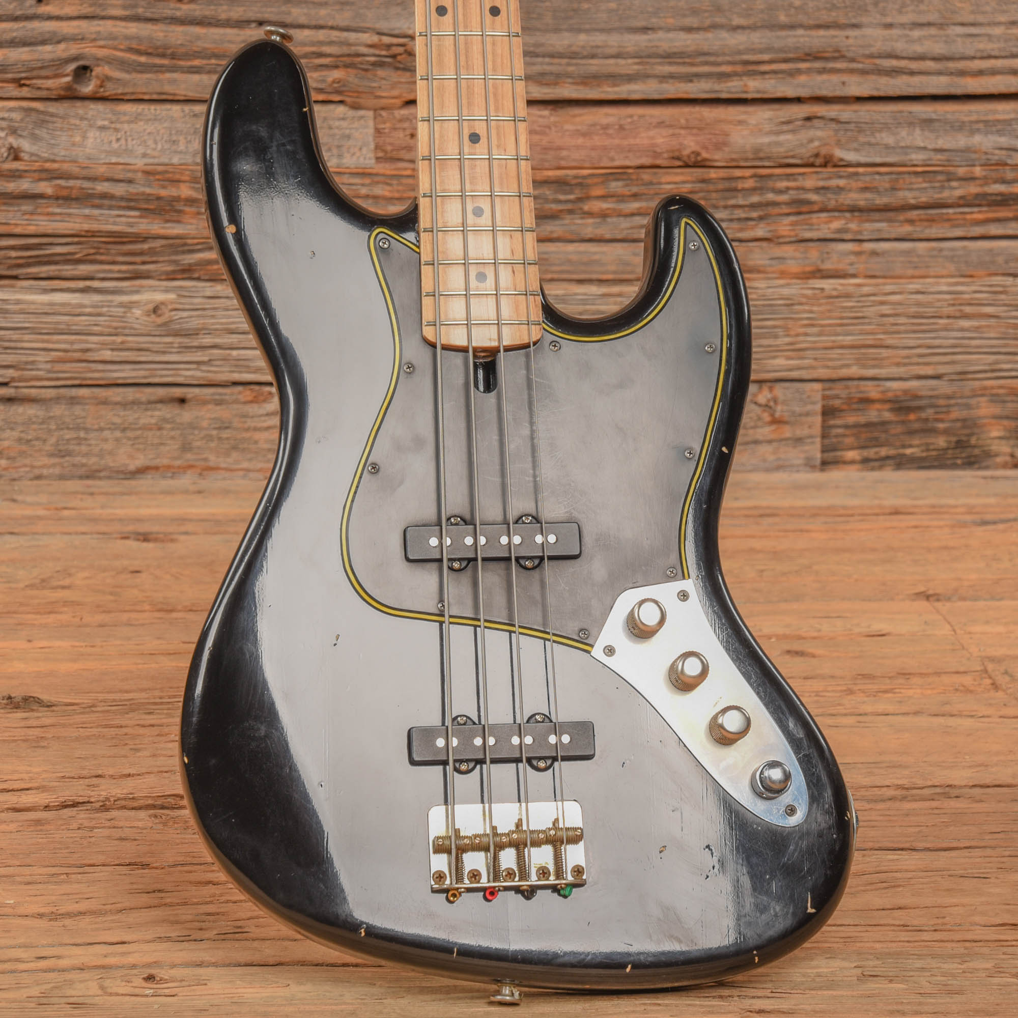 Bluesman Vintage El Dorado Relic Black 2023 Bass Guitars / 4-String