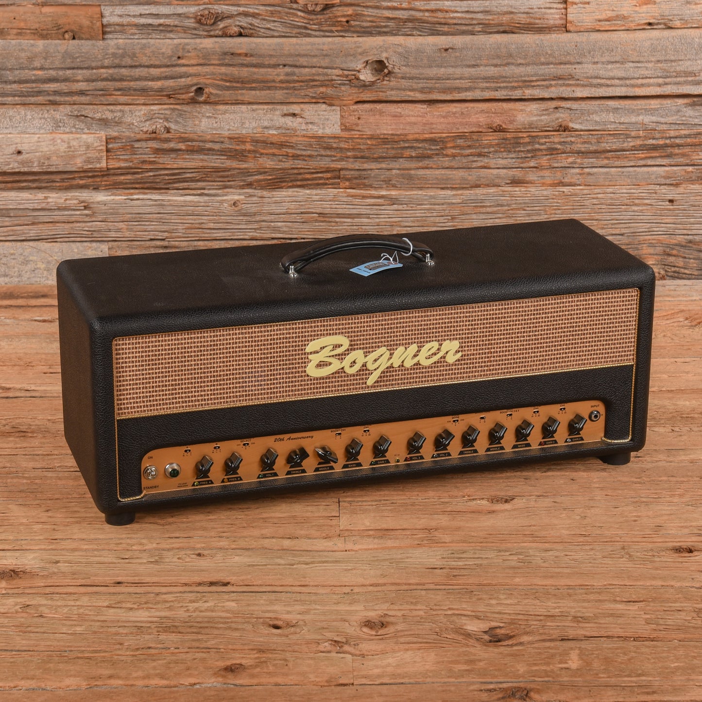 Bogner 20th Anniversary Ecstasy 101B EL34 3-Channel 100-Watt Guitar Amp Head Amplifiers
