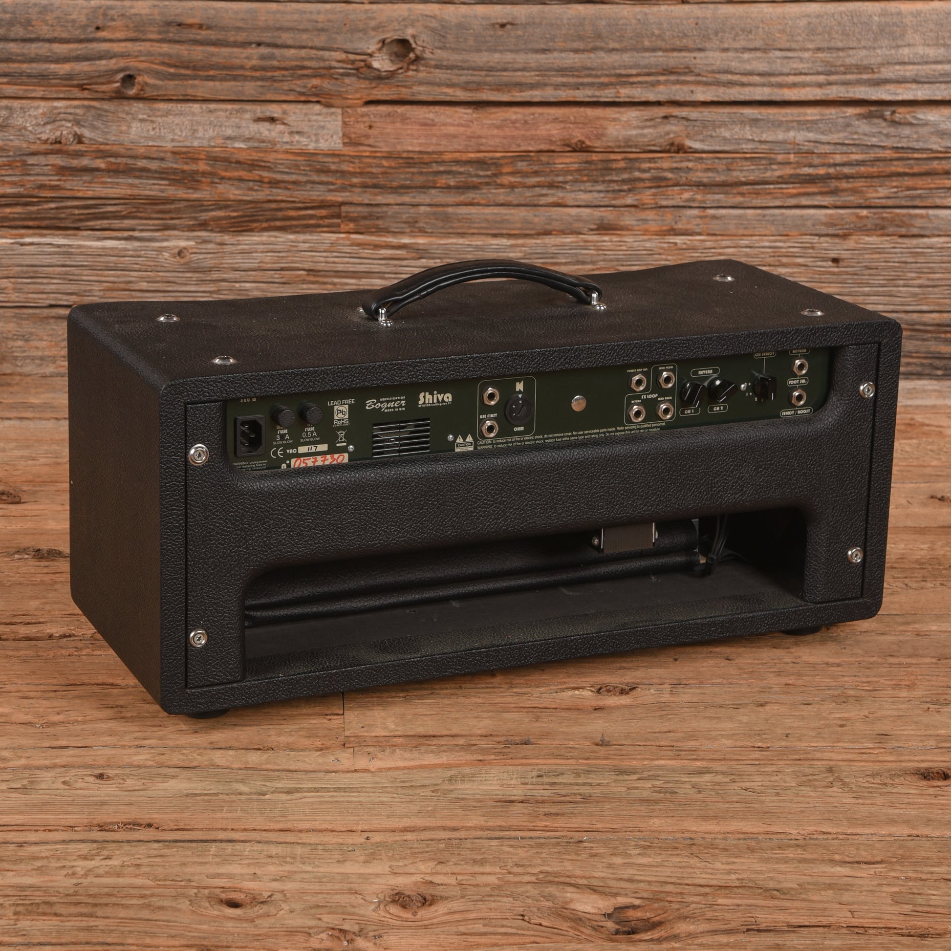 Bogner Shiva 2-Channel 80-Watt Guitar Amp Head Amps / Guitar Amps / Guitar Cabinets