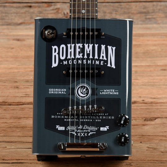 Bohemian Guitars Oil Can Guitar Grey Electric Guitars / Hollow Body